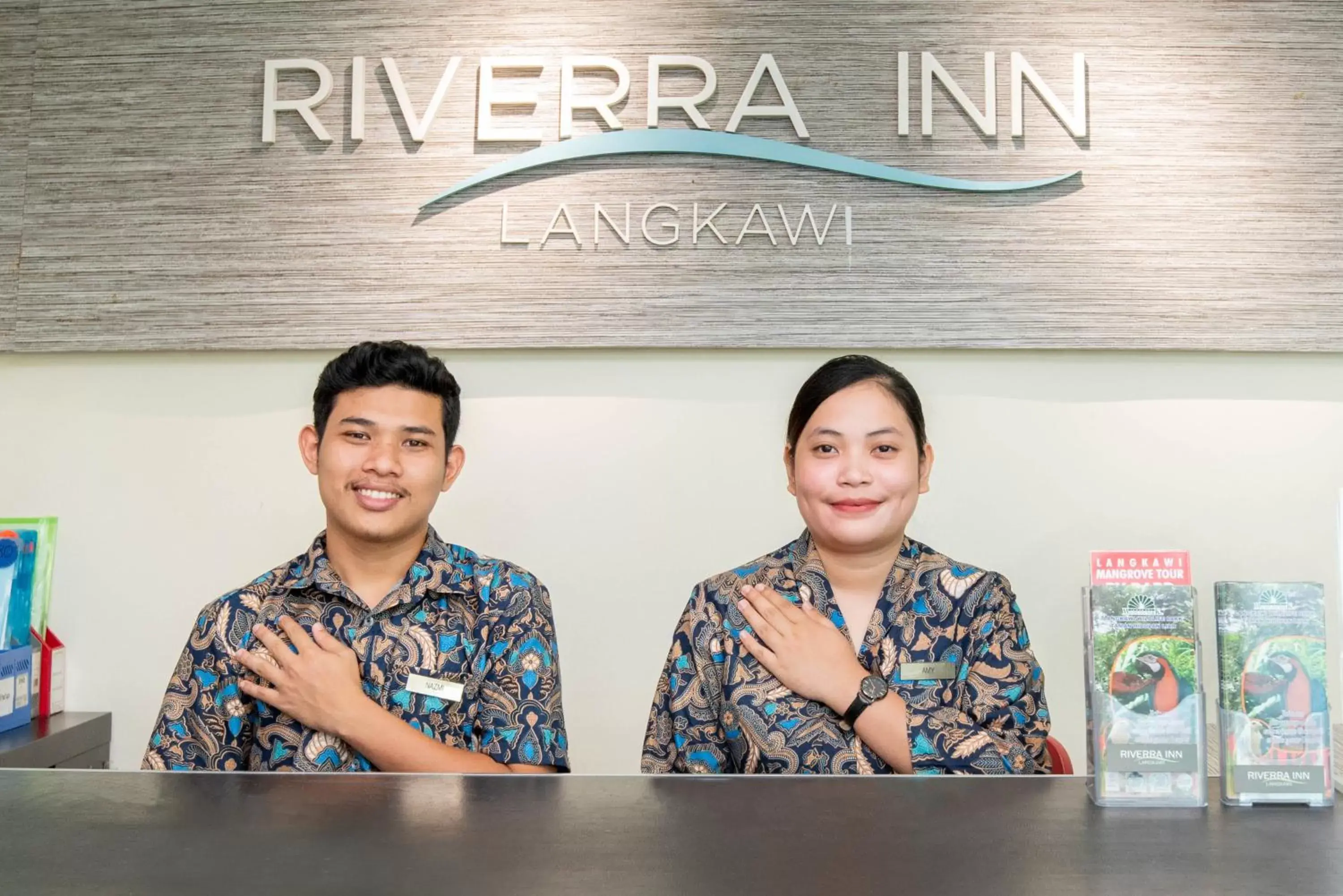 Staff, Lobby/Reception in Riverra Inn Langkawi