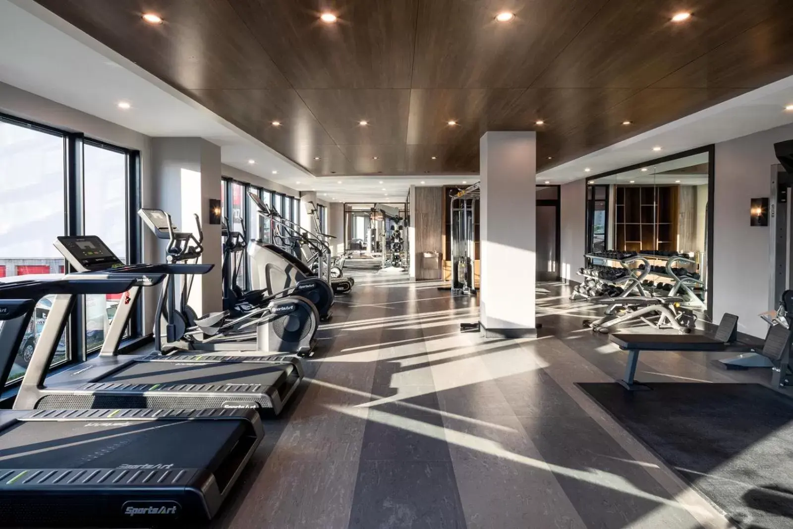 Fitness centre/facilities, Fitness Center/Facilities in Global Luxury Suites at The Arches