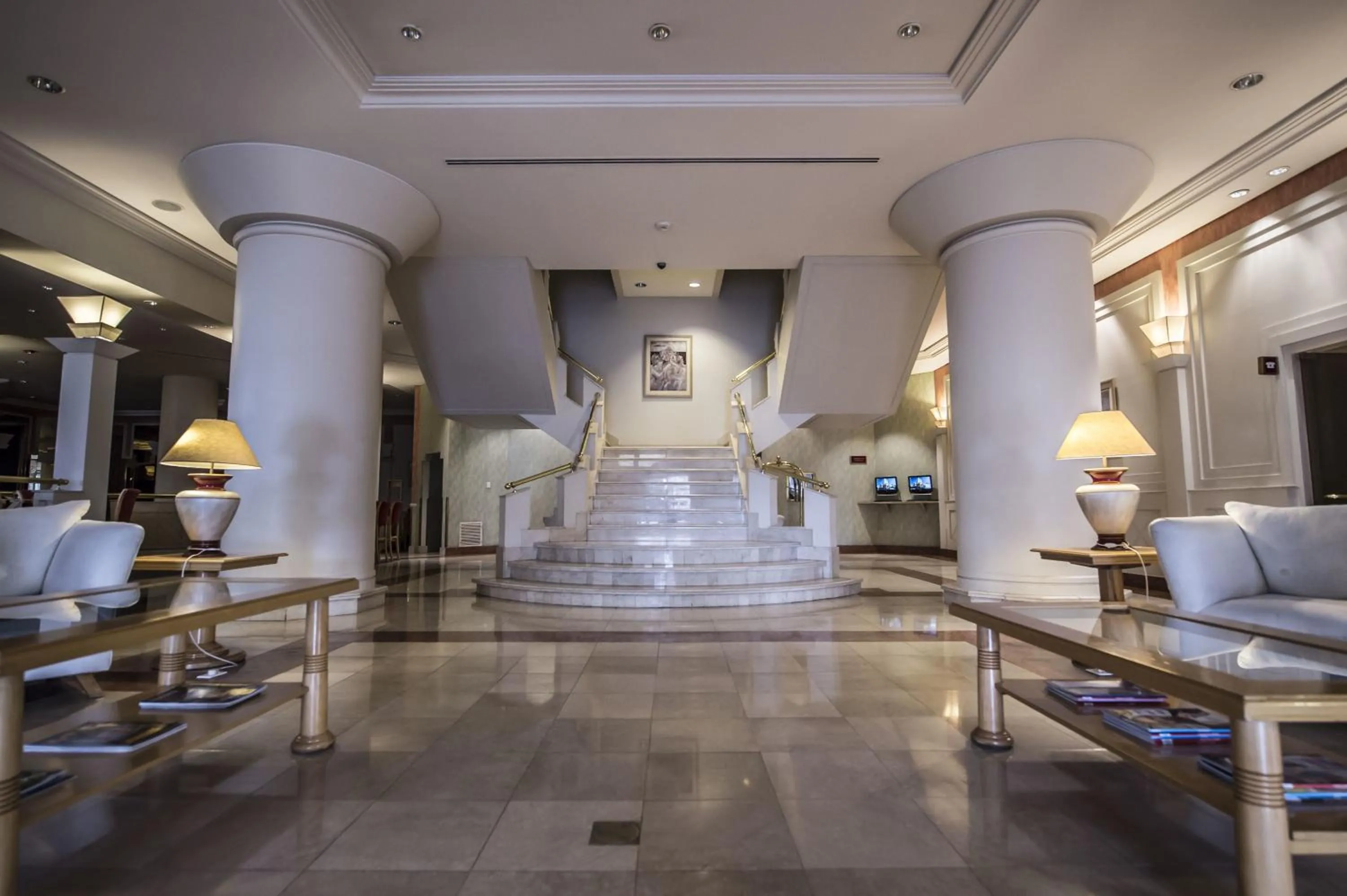 Lobby or reception in Lucania Palazzo Hotel