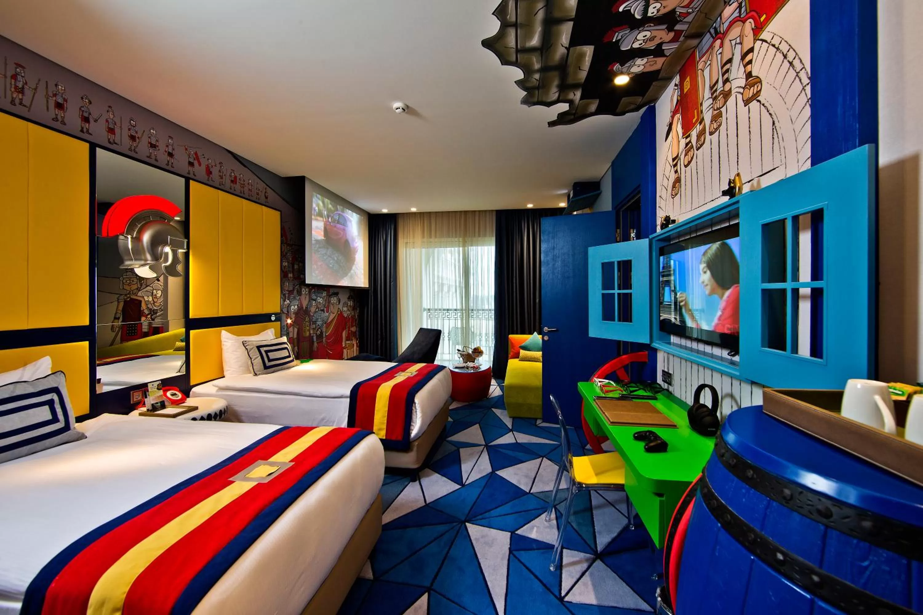 Bedroom, Bed in The Land Of Legends Kingdom Hotel - All-in Concept