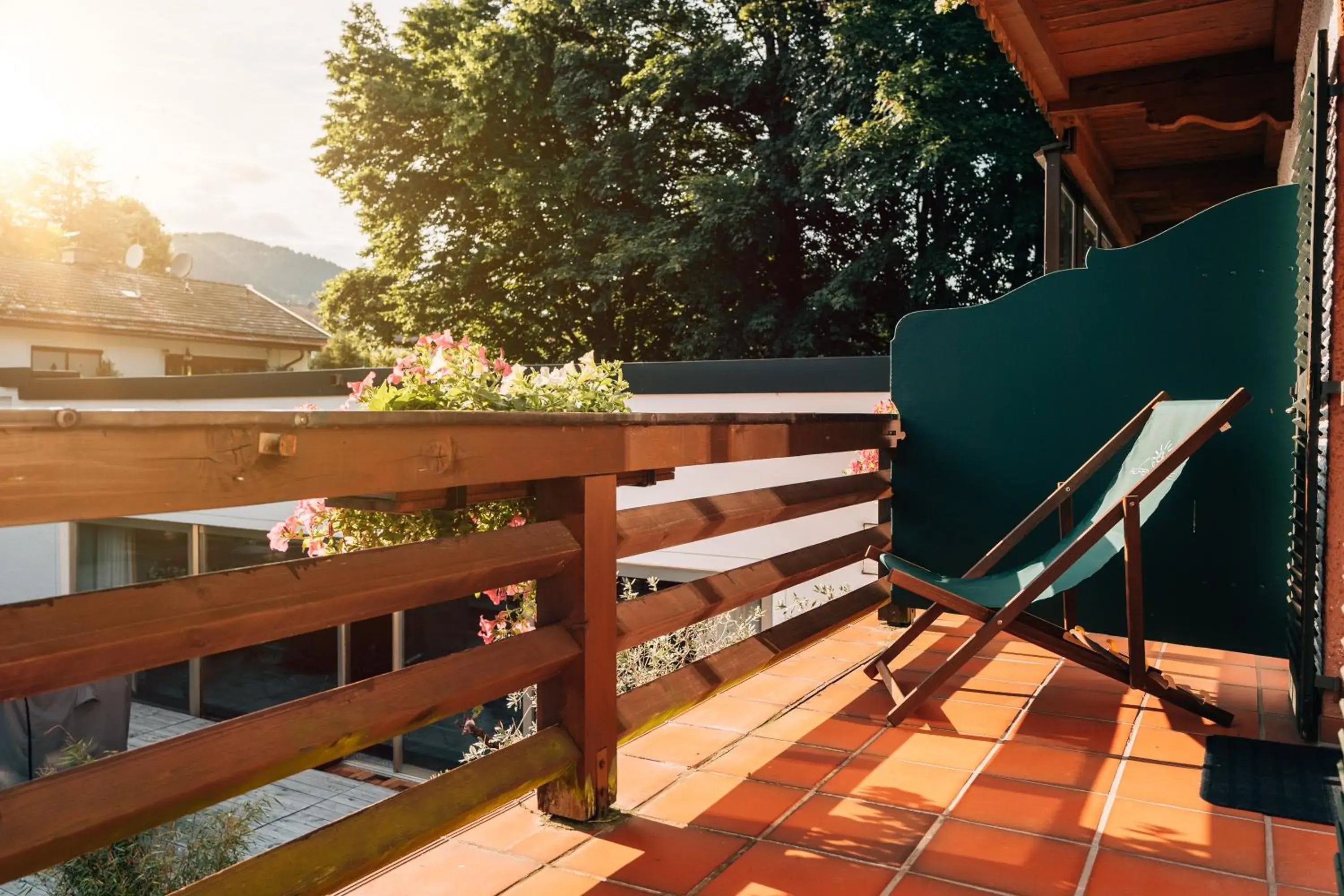 Balcony/Terrace in Hotel Alpensonne