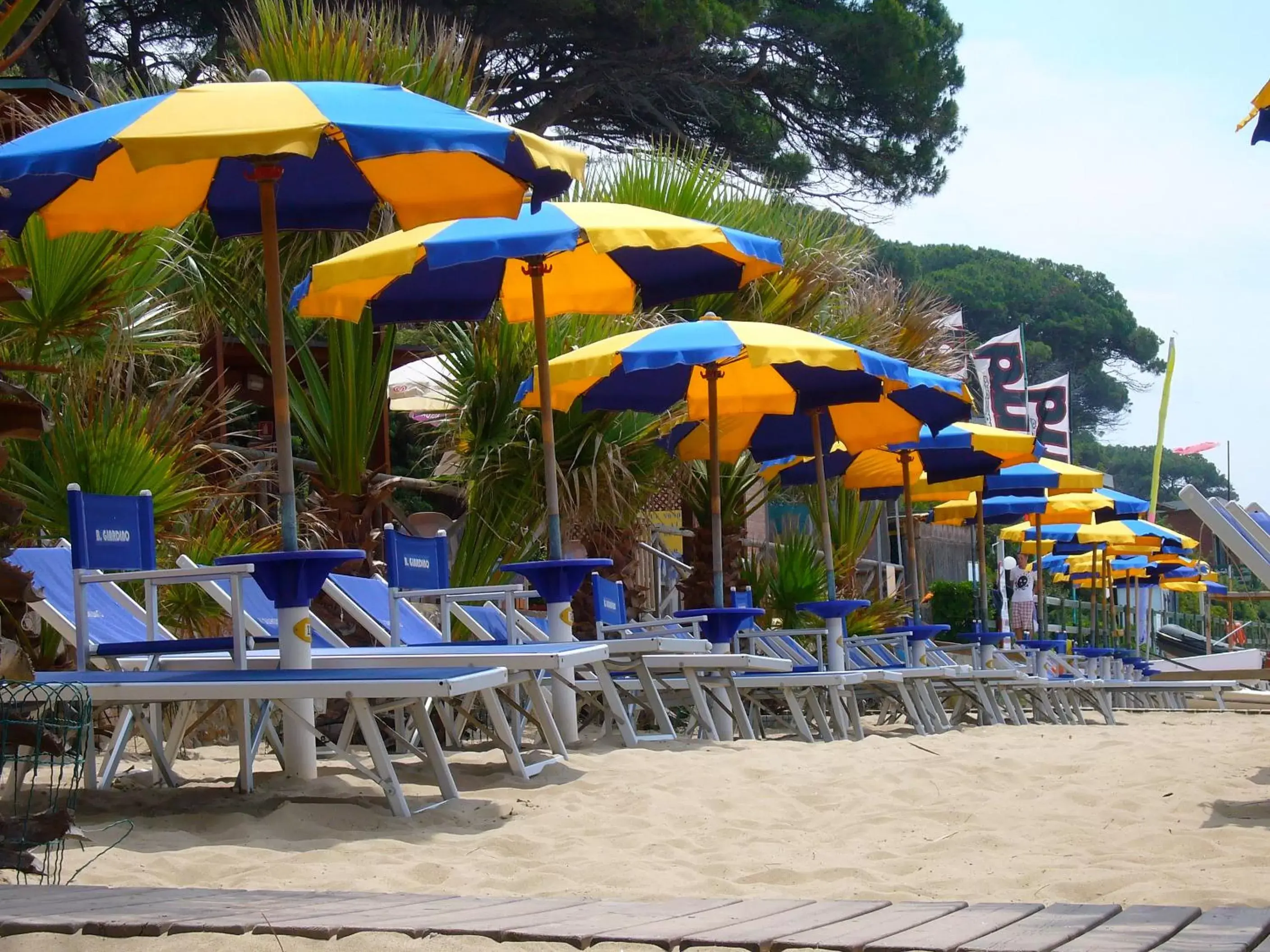 Beach in Hotel Giardino