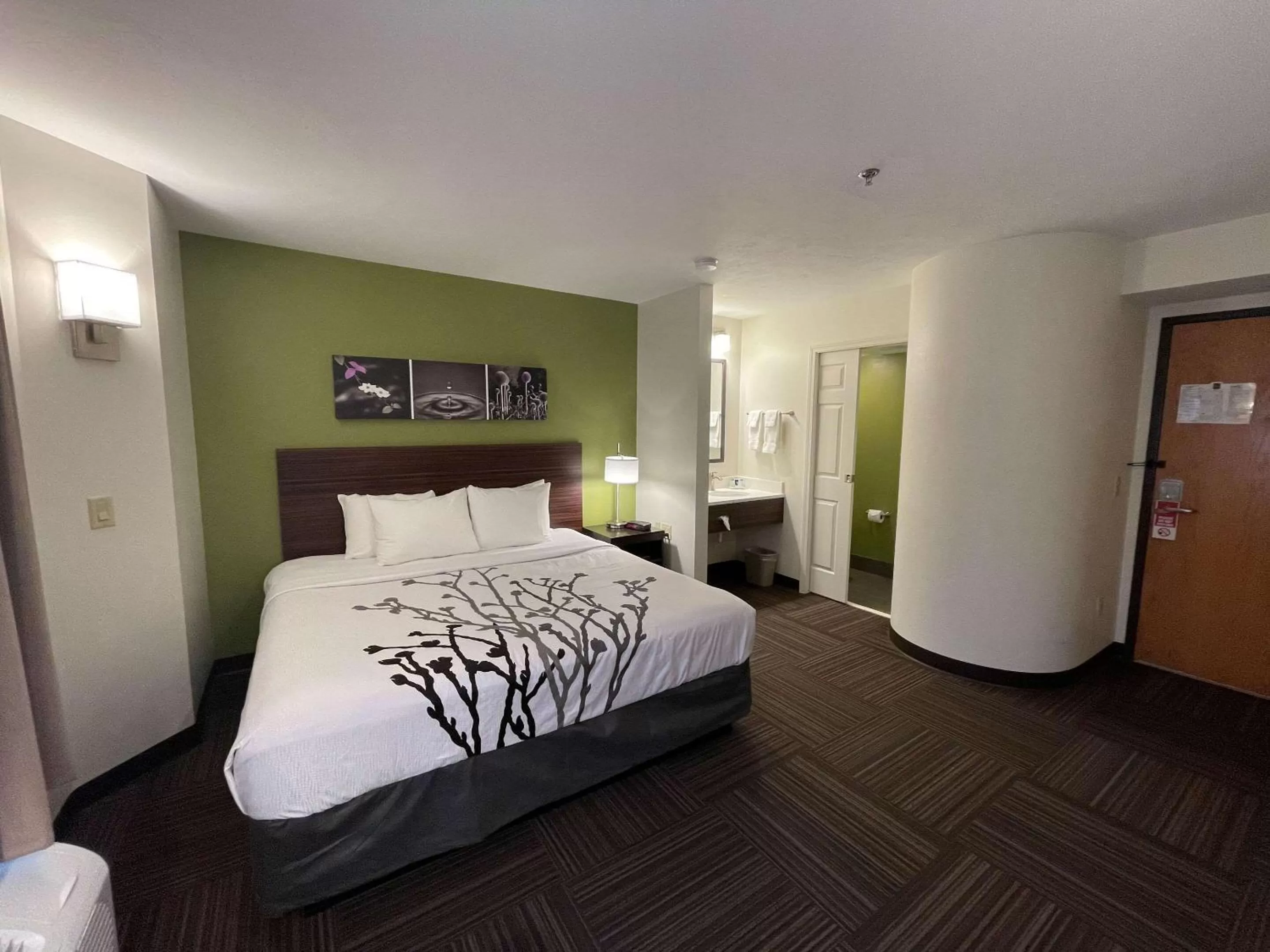 Photo of the whole room, Bed in Sleep Inn