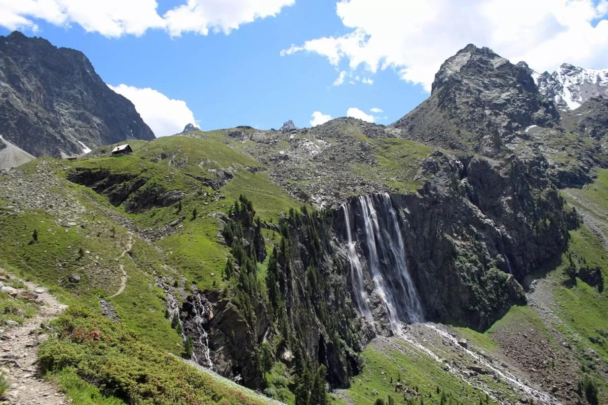 Natural landscape in Pension Fuchs
