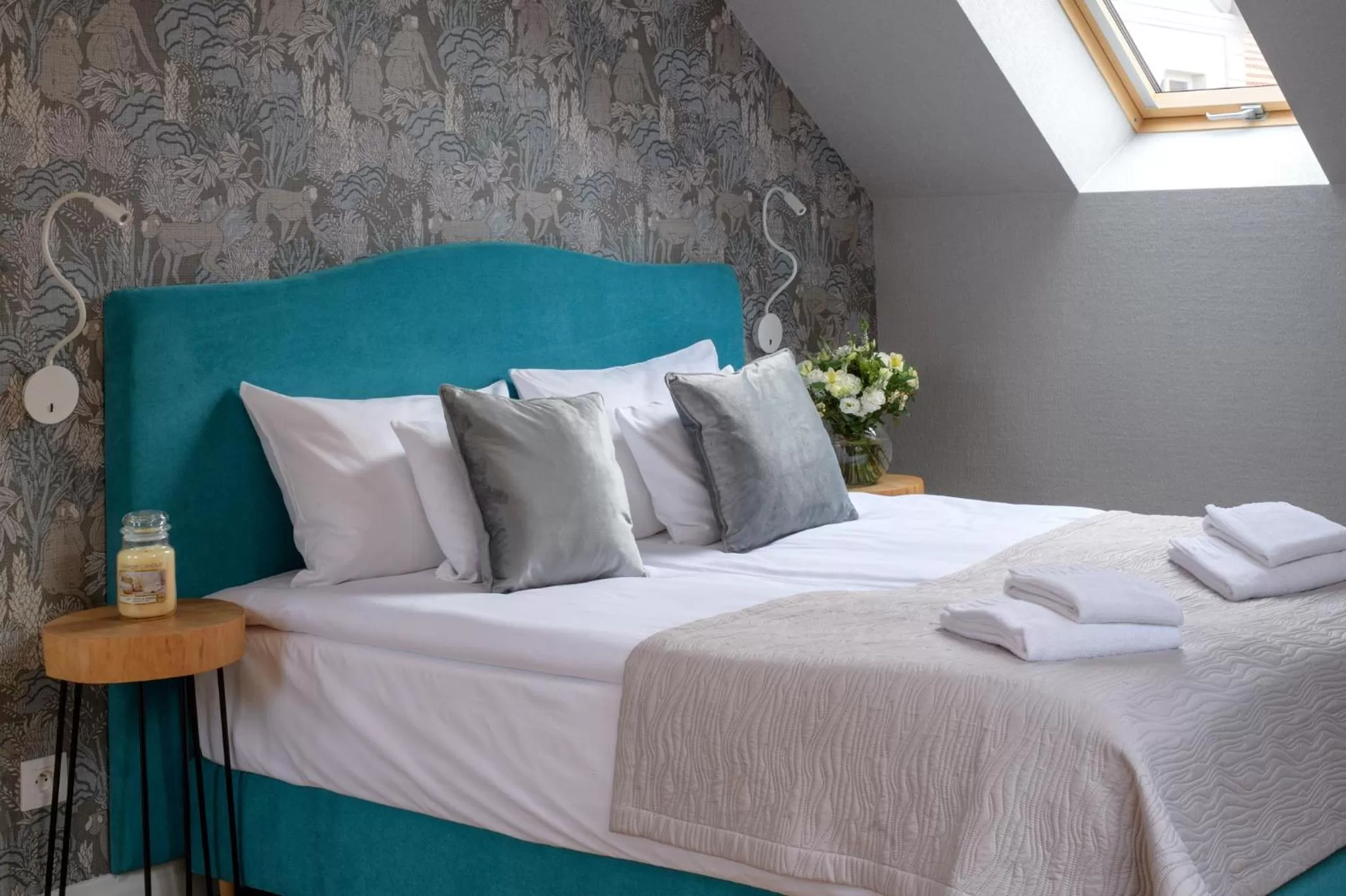 Bedroom, Bed in Leśny Dwór