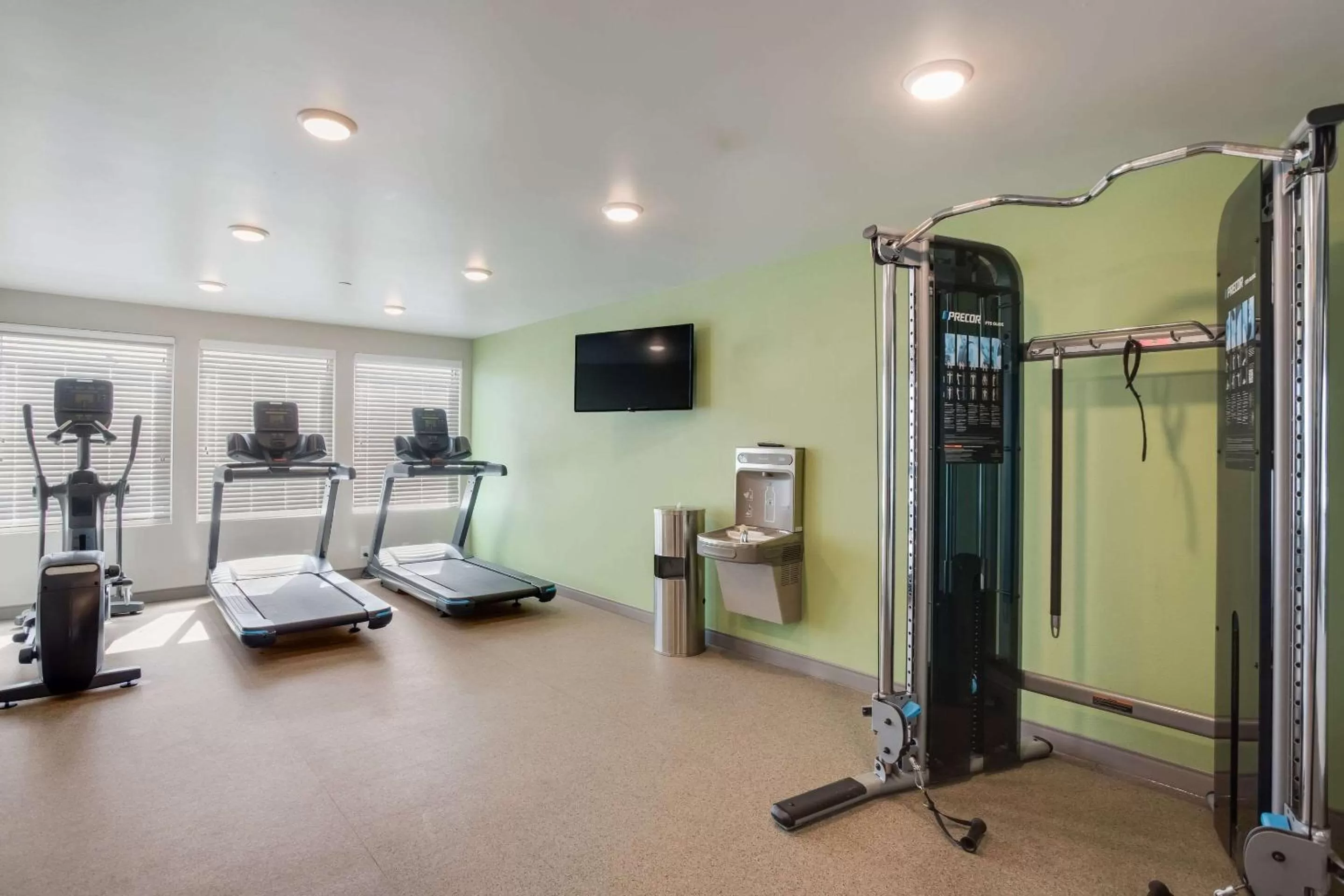 Fitness centre/facilities in WoodSpring Suites Smyrna-La Vergne