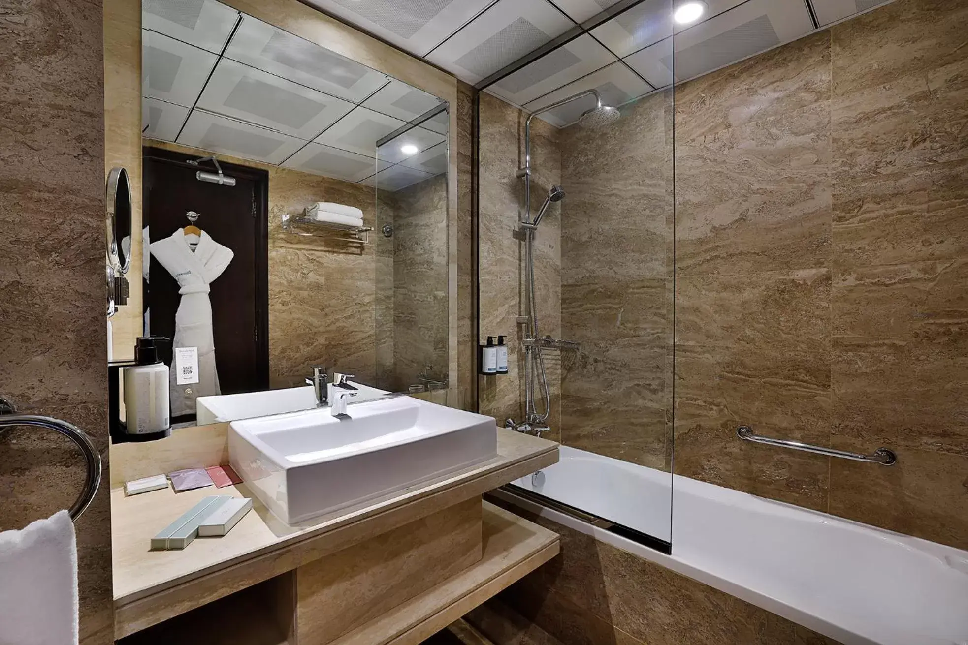 Bathroom in Occidental Al Jaddaf, Dubai