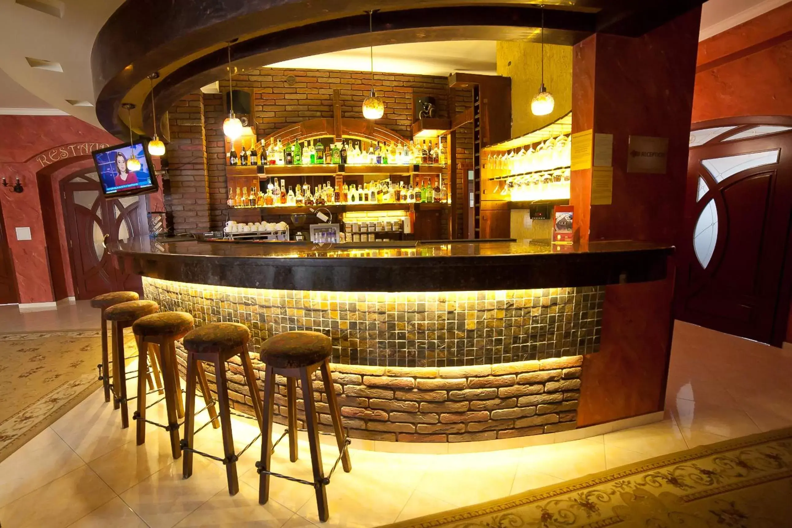 Lounge or bar in VisPas Hotel Lounge or bar in VisPas Hotel