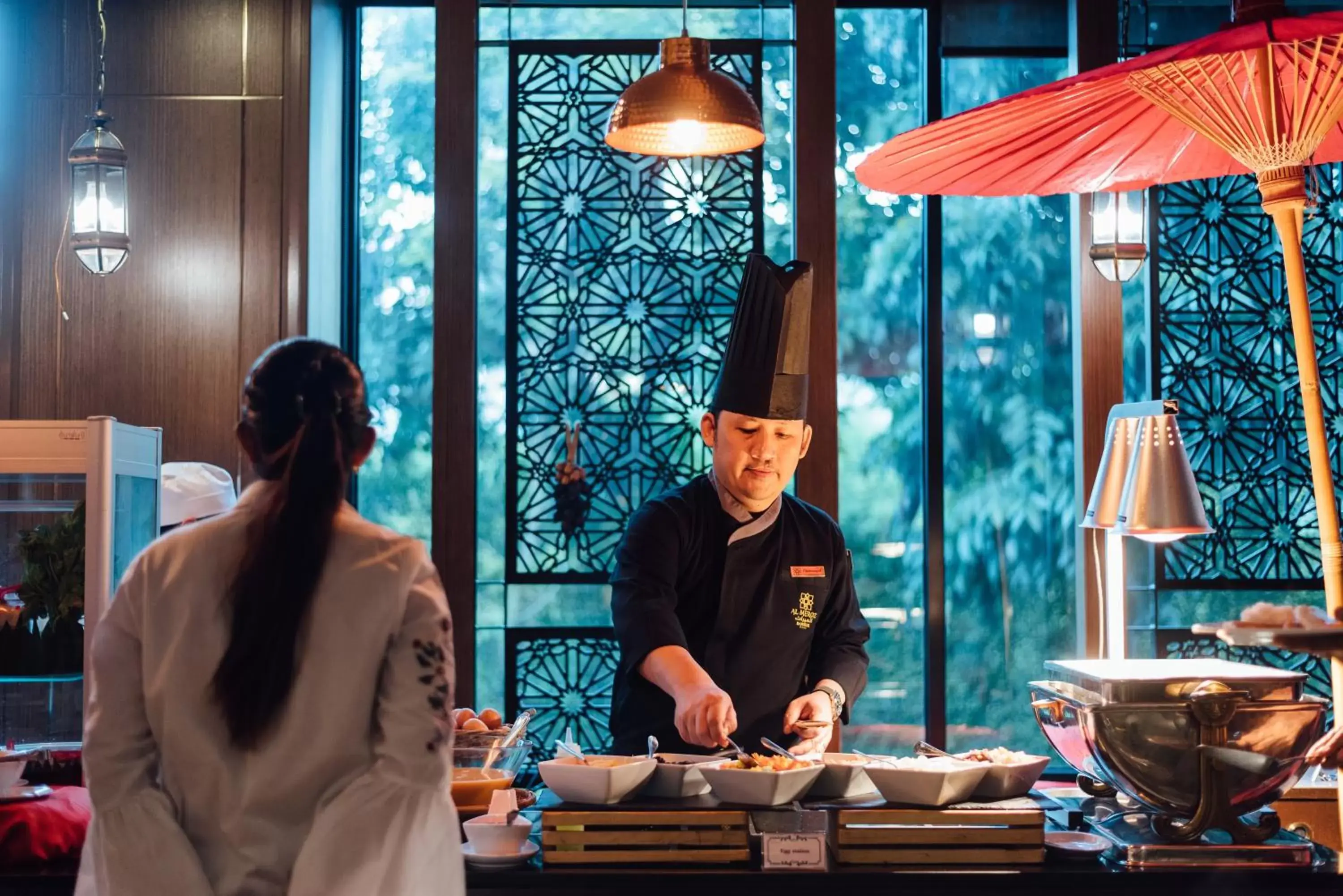 Food in Al Meroz Hotel Bangkok - The Leading Halal Hotel