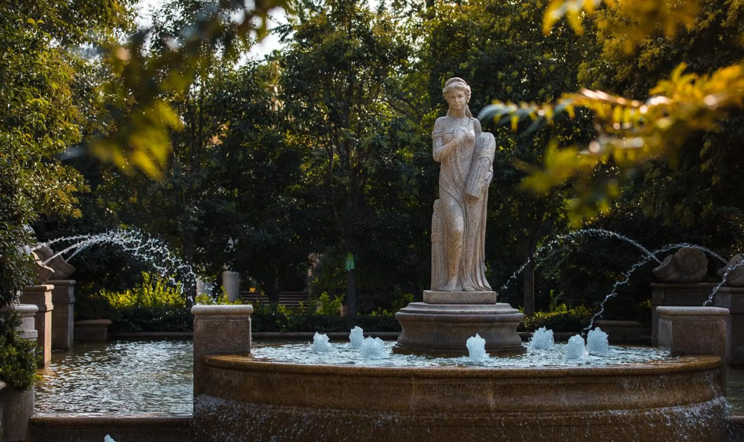 Garden view in Wyndham Qingdao