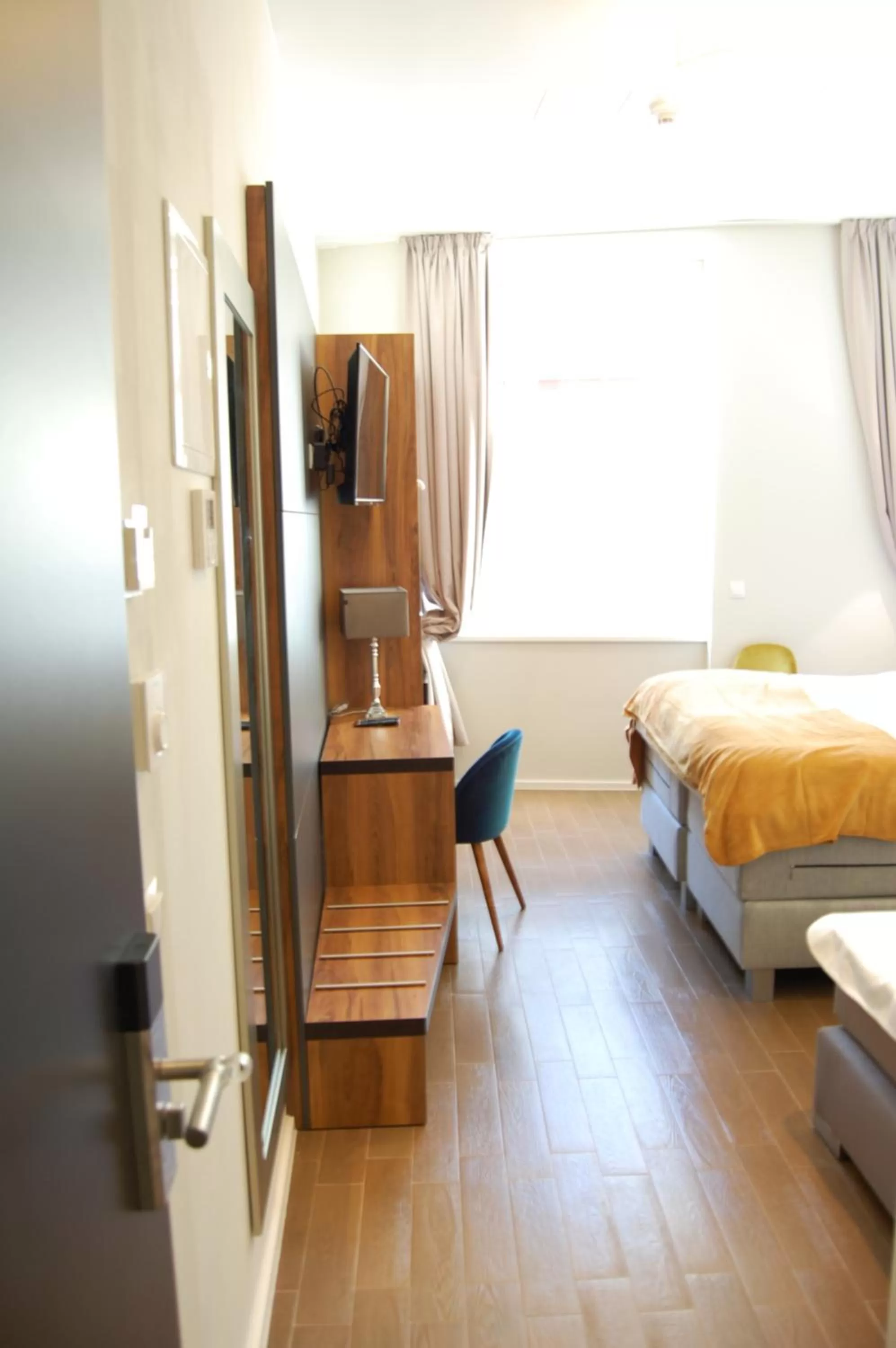 Bed in Apollo Hotel Vienna