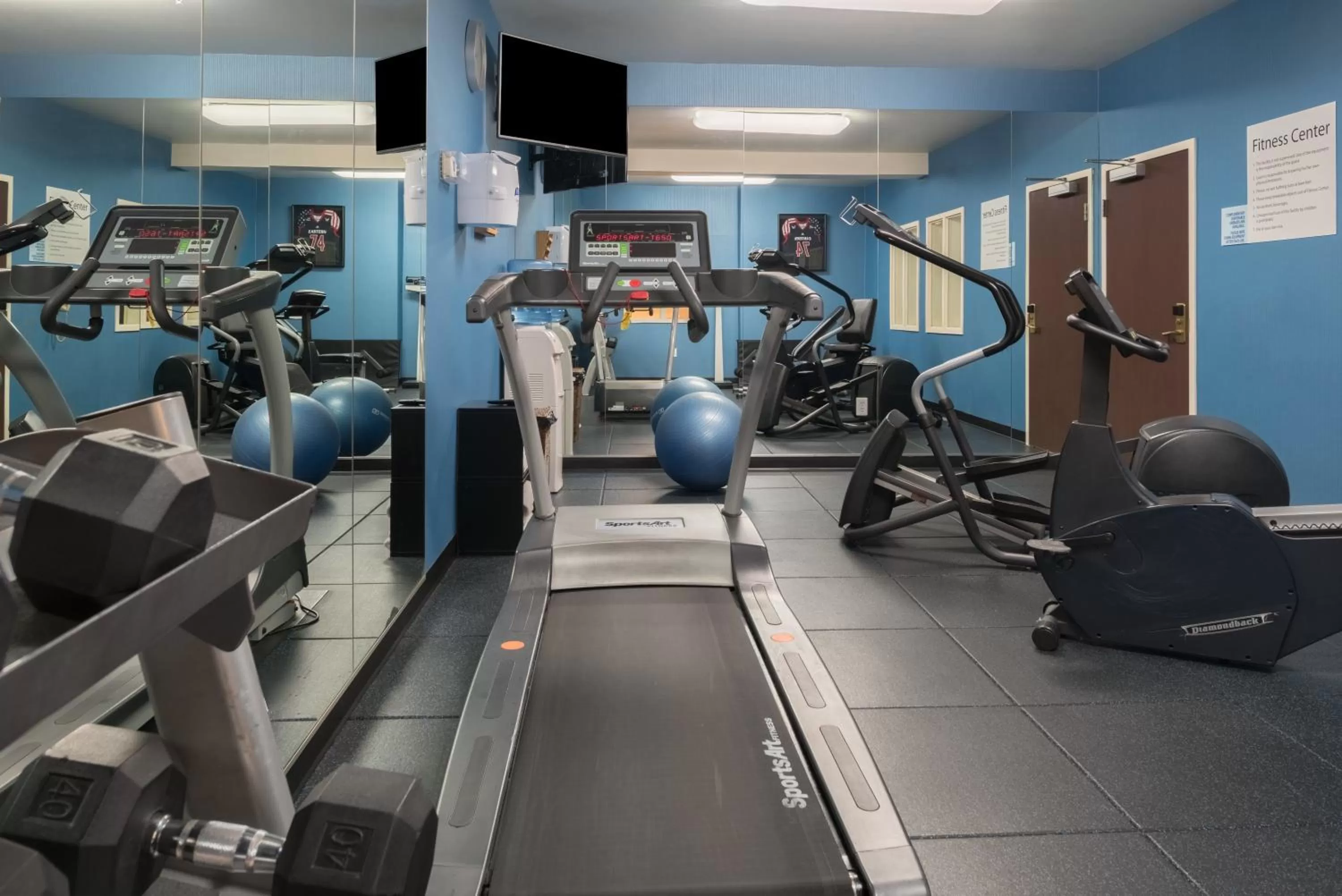 Fitness centre/facilities in Holiday Inn Express Spokane-Valley by IHG