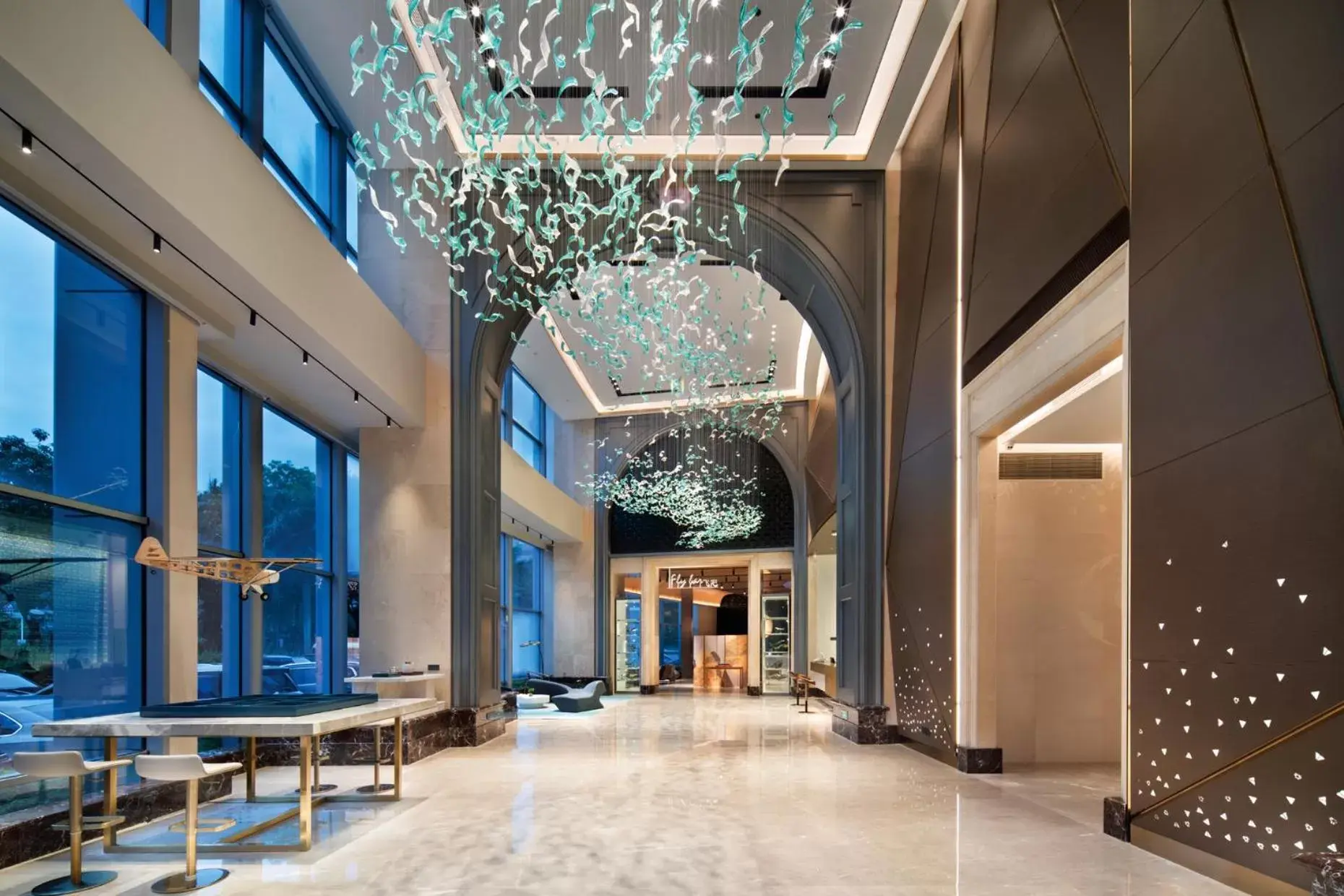 Lobby/Reception in Grand Skylight Garden Hotel Shenzhen Tianmian City Building