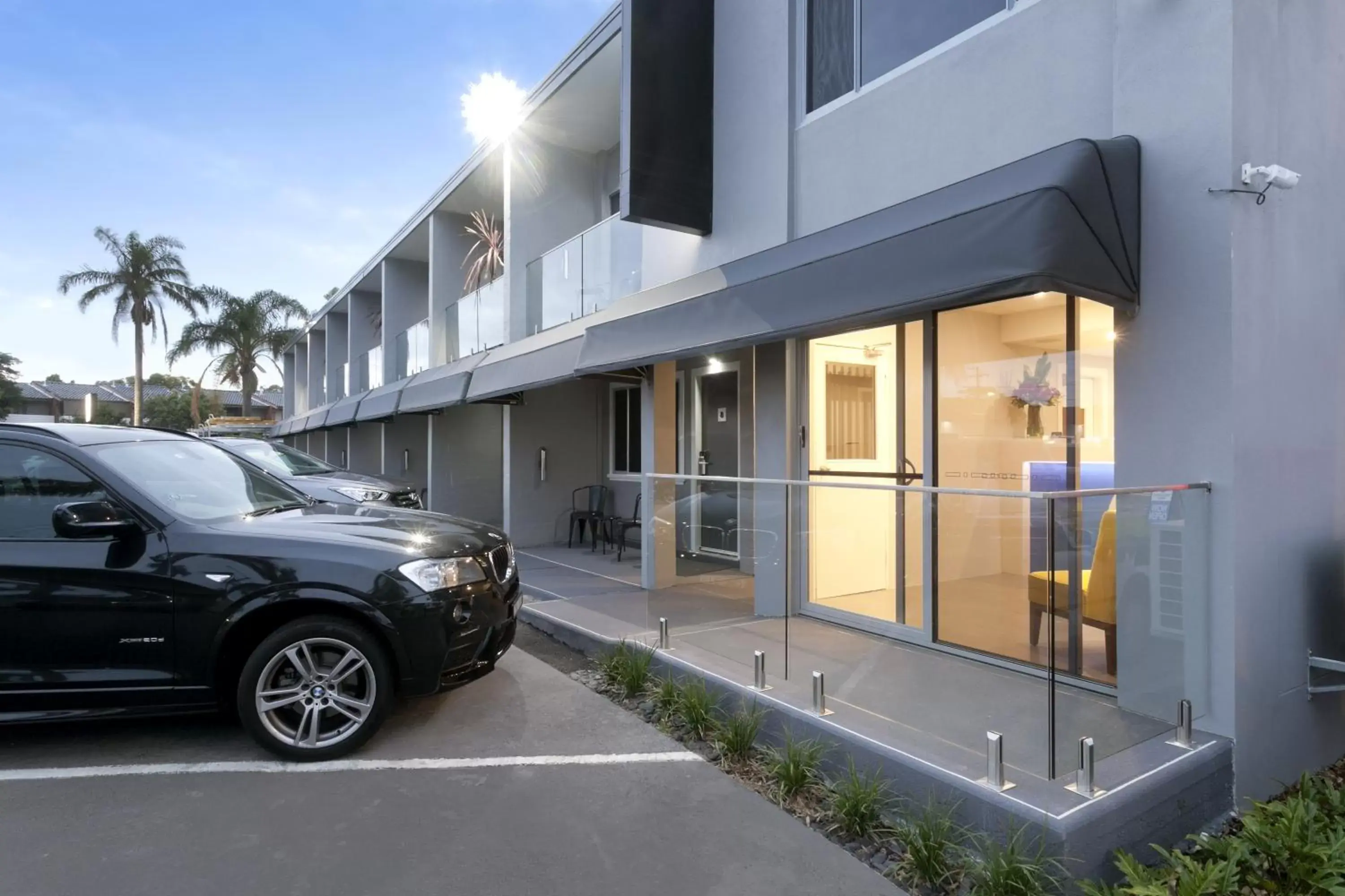 Facade/entrance, Property Building in Merewether Motel