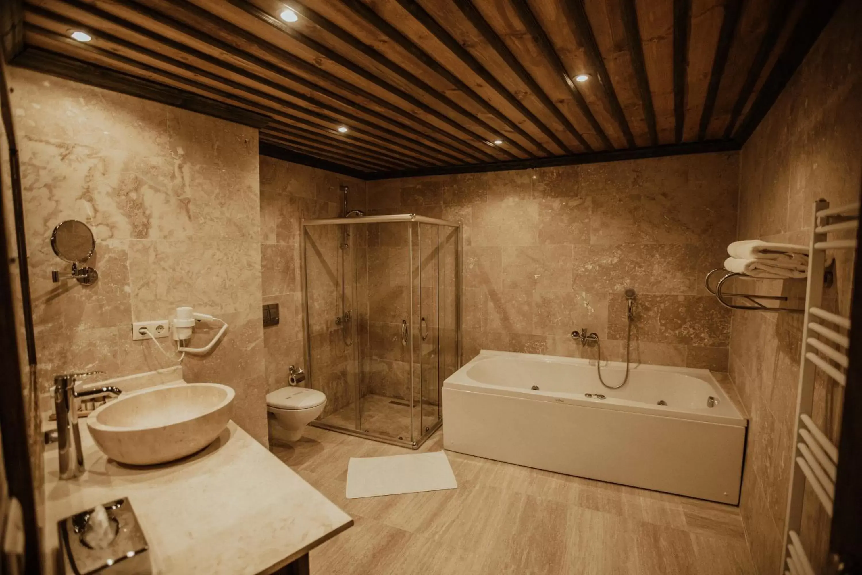 Shower, Bathroom in Alia Cave Hotel