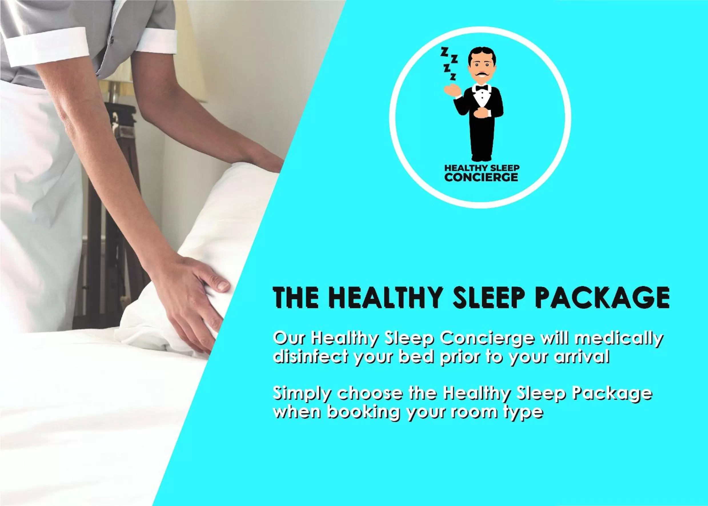 Bed in Evolution Apartments