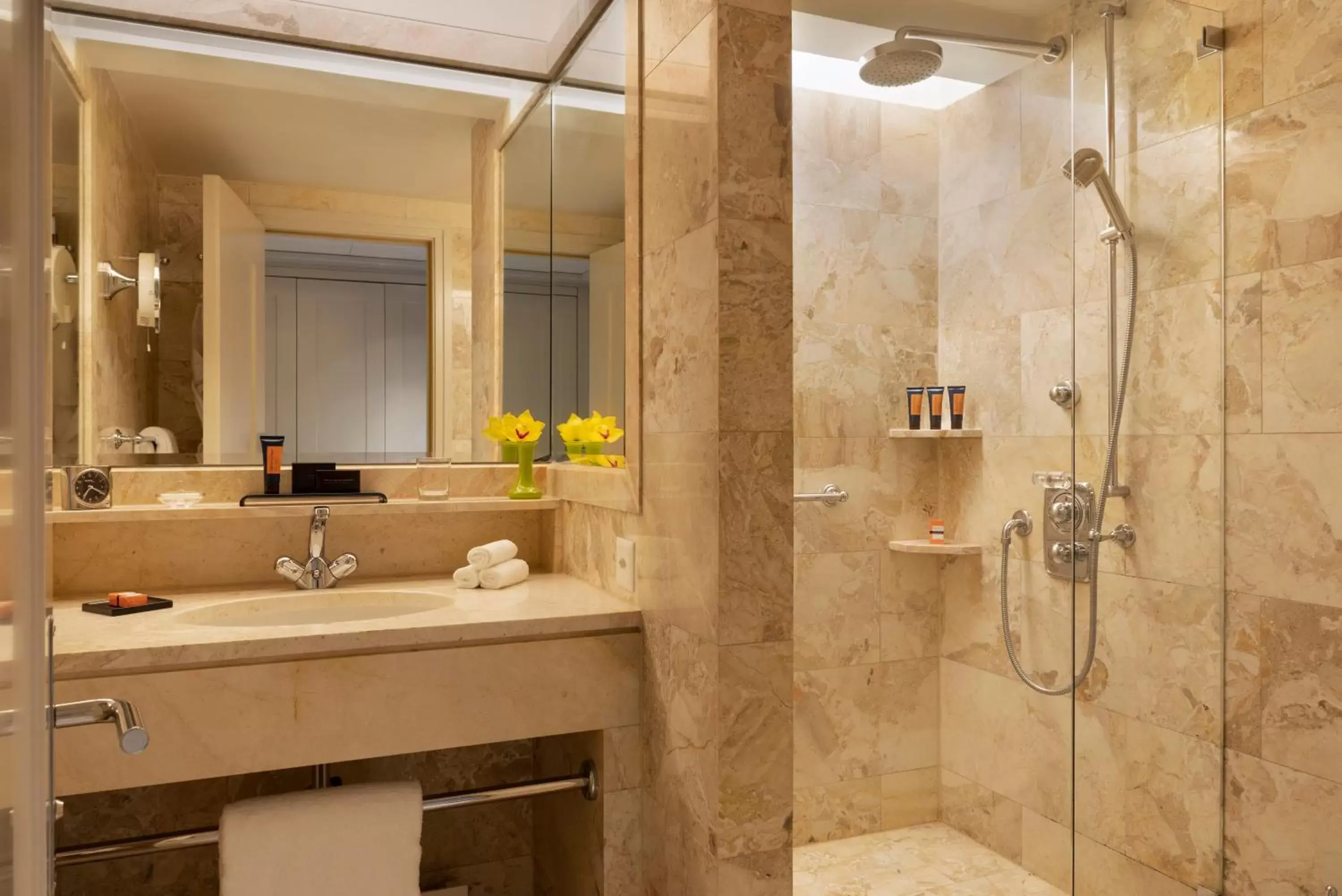 Shower, Bathroom in Mandarin Oriental, Geneva
