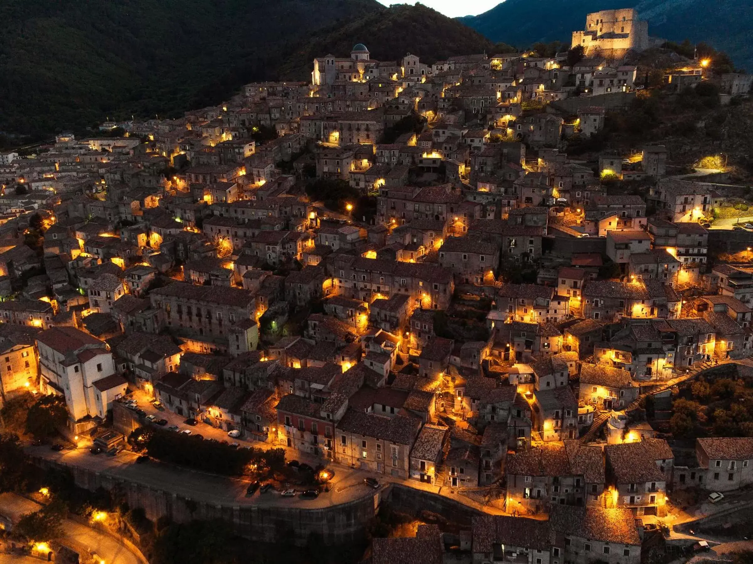 Natural landscape, Bird's-eye View in Casa Vacanze MURANUM