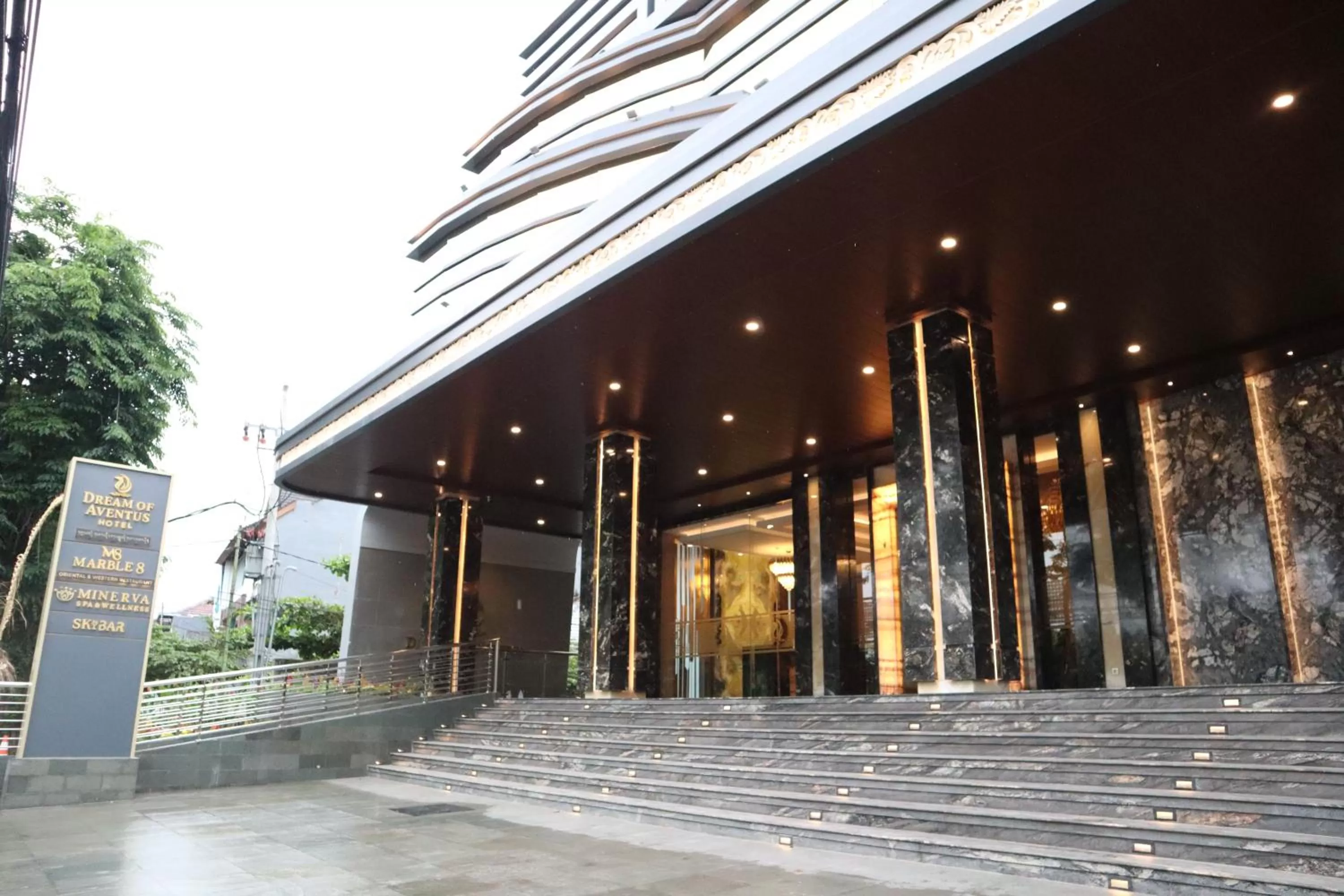 Property building in Dream of Aventus Hotel Kuta