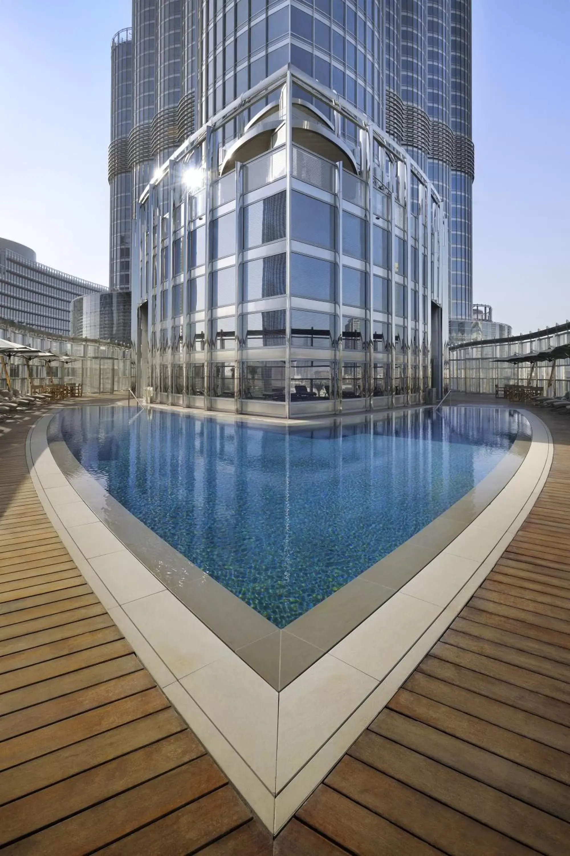 Swimming Pool in Armani Hotel Dubai