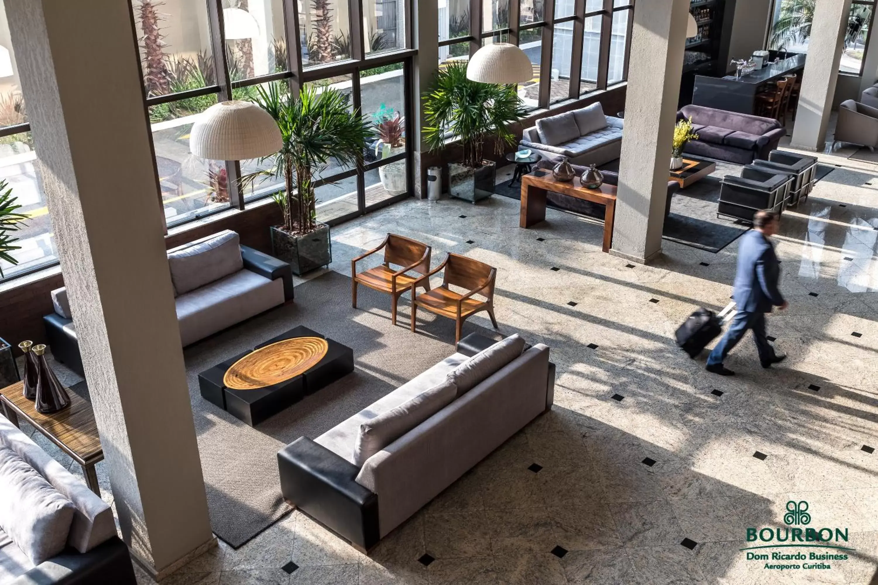 Lobby or reception in Bourbon Dom Ricardo Aeroporto Curitiba Business Hotel