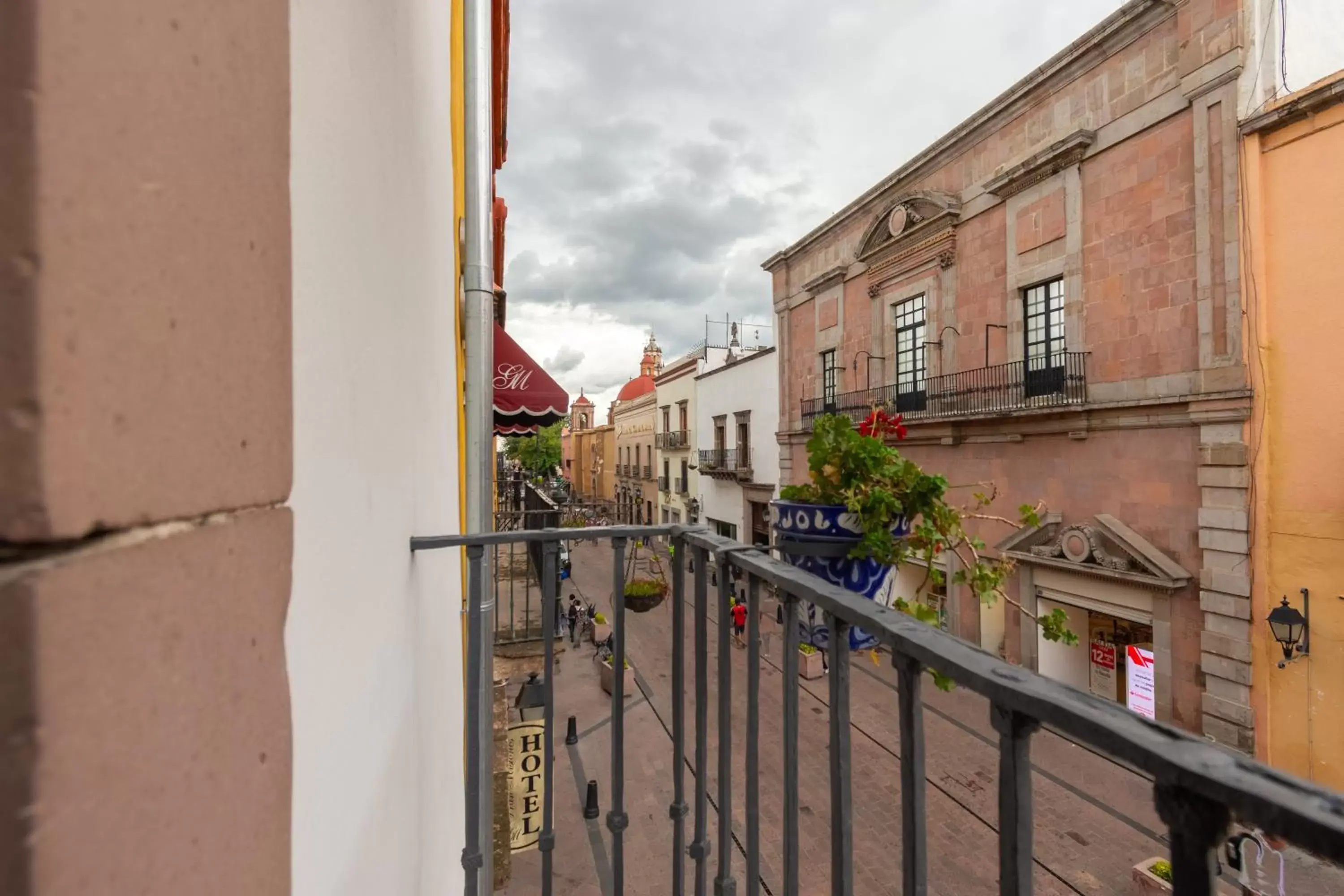 Street view in Hotel Hidalgo