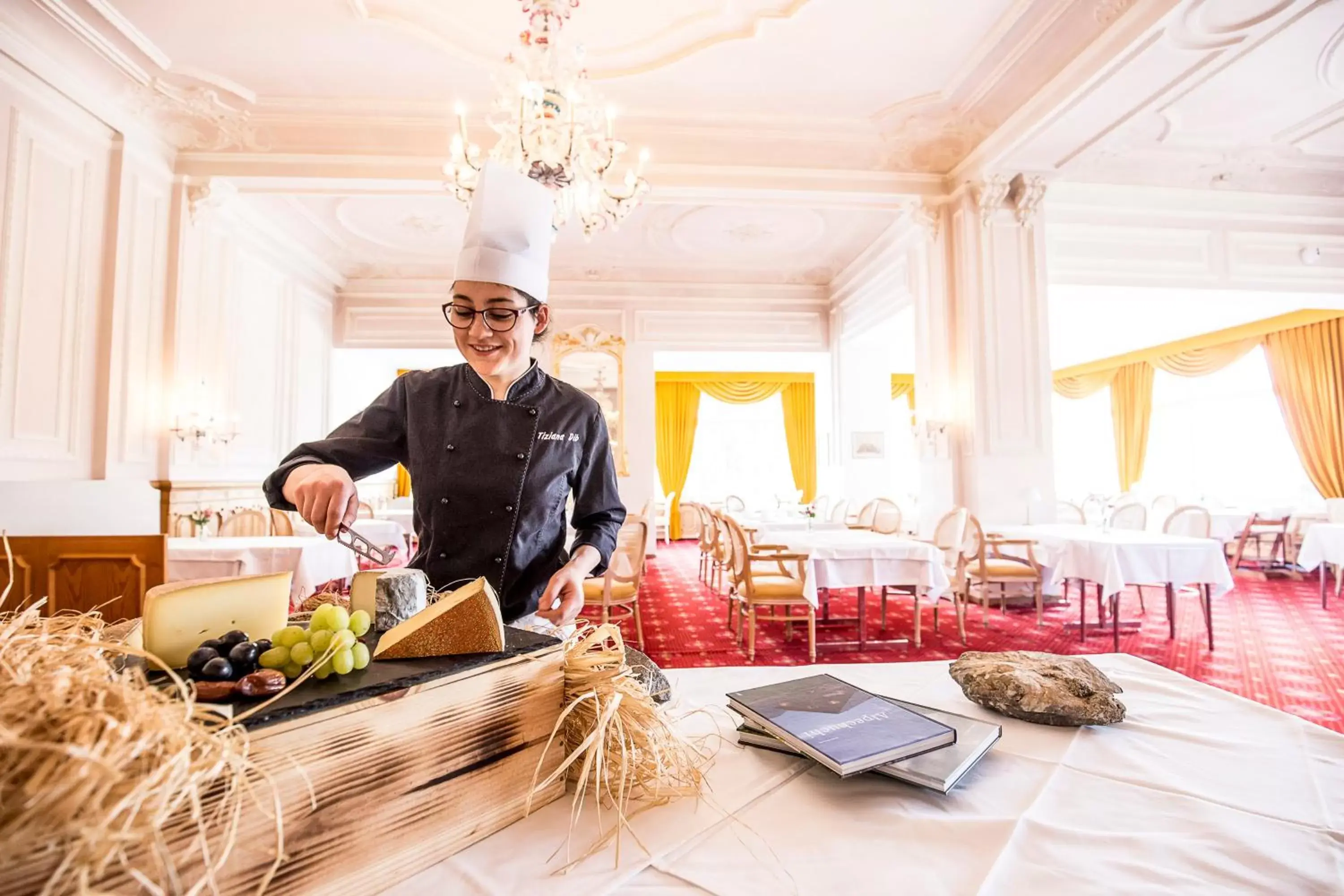 Restaurant/places to eat in Romantik Hotel Schweizerhof & Spa