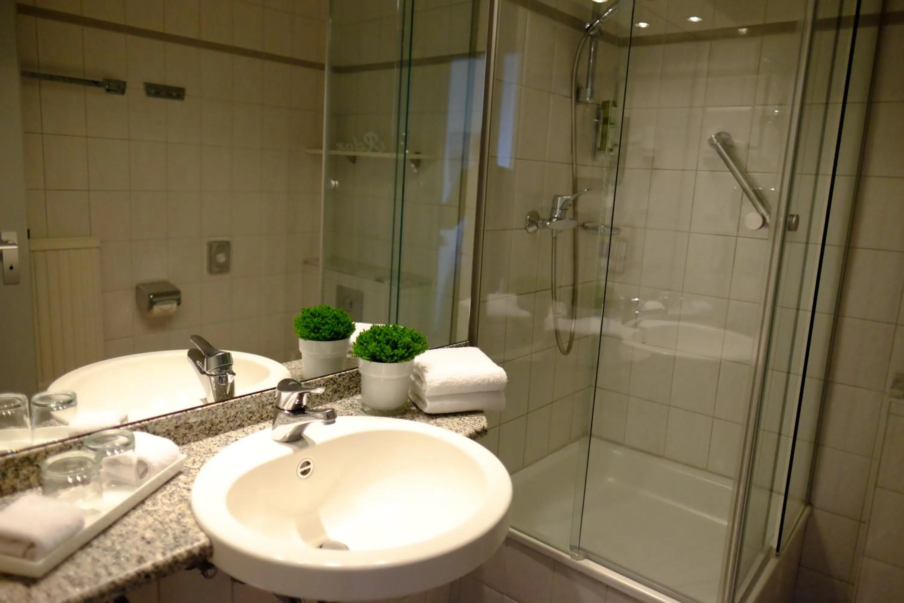 Bathroom in Hotel An der Gruga