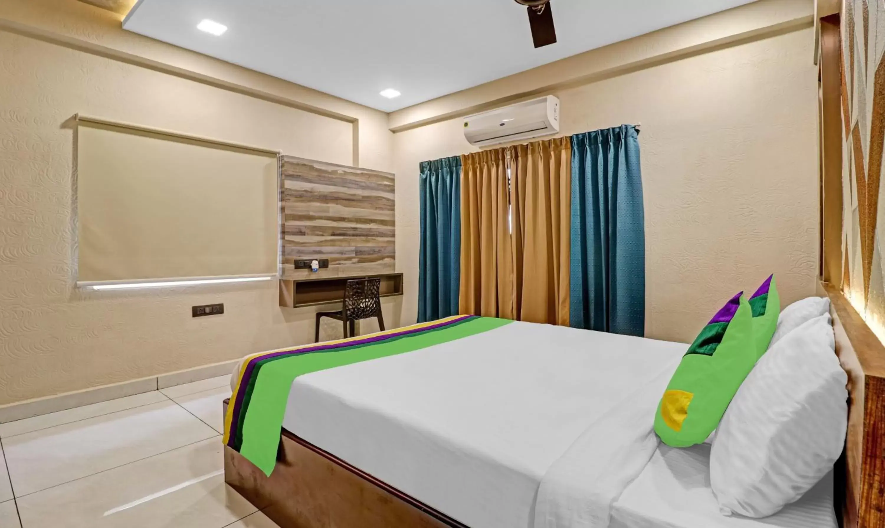 Bedroom, Bed in Treebo Seabreeze Comforts Bedroom, Bed in Treebo Seabreeze Comforts