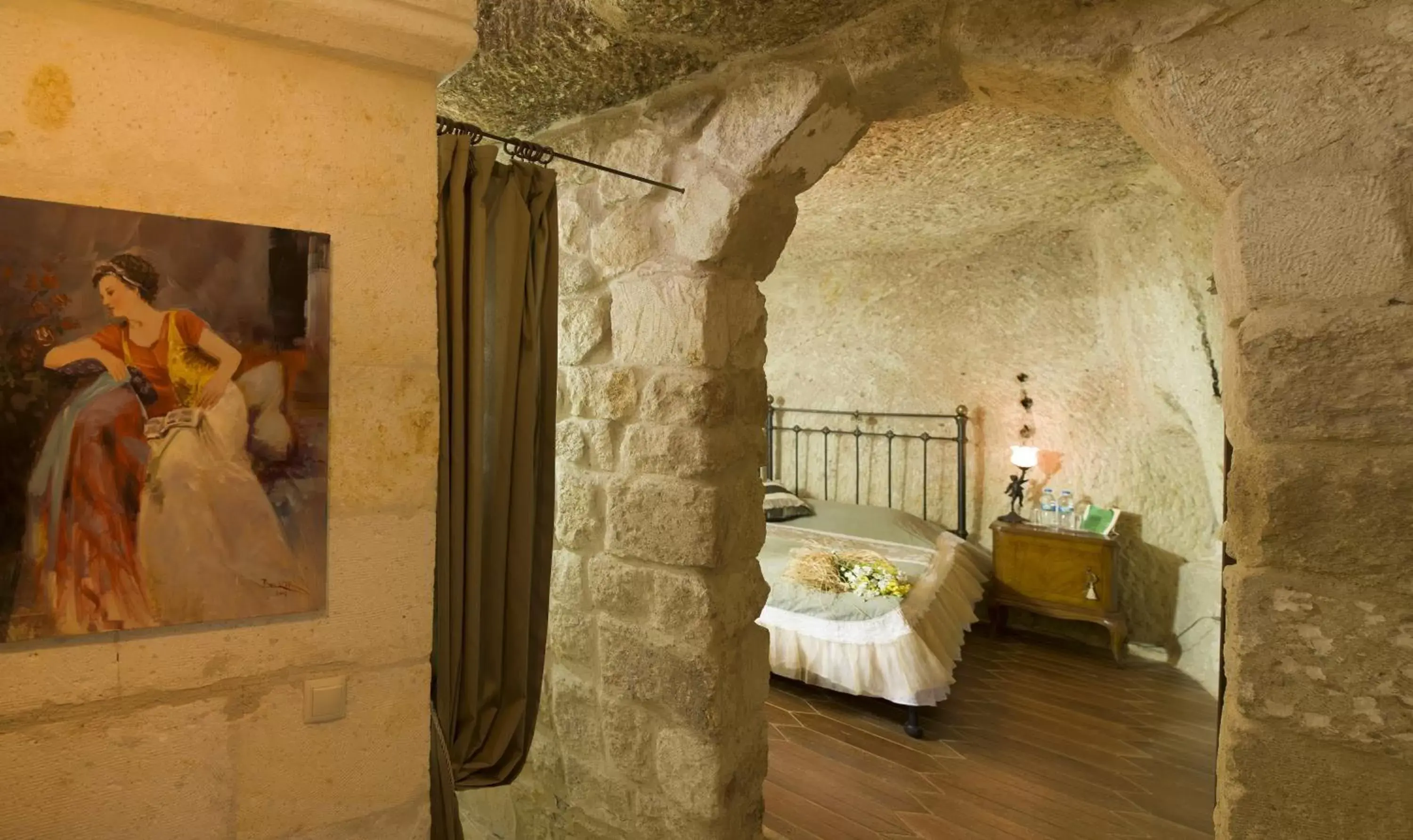 Bedroom in Melekler Evi Cave Hotel