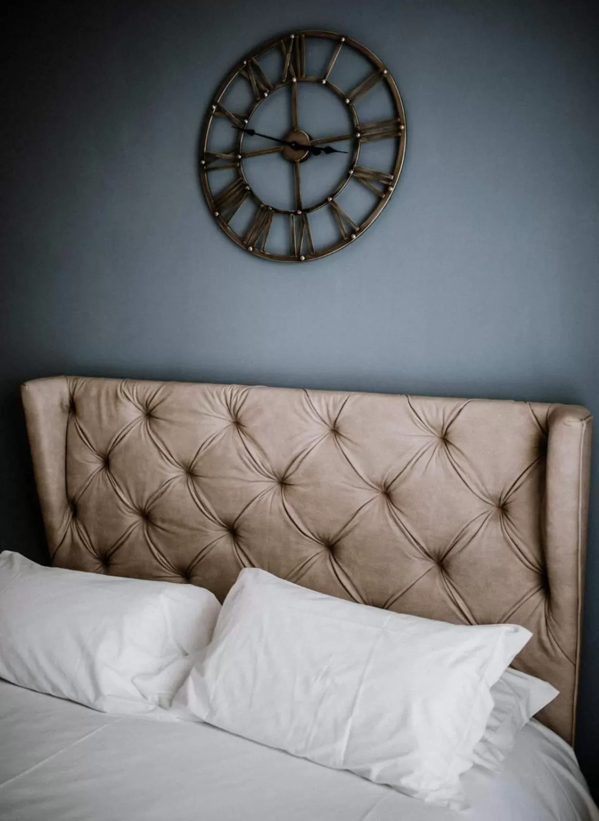 Bed in Panoramic Villa Garassino - country rooms and fine restaurant