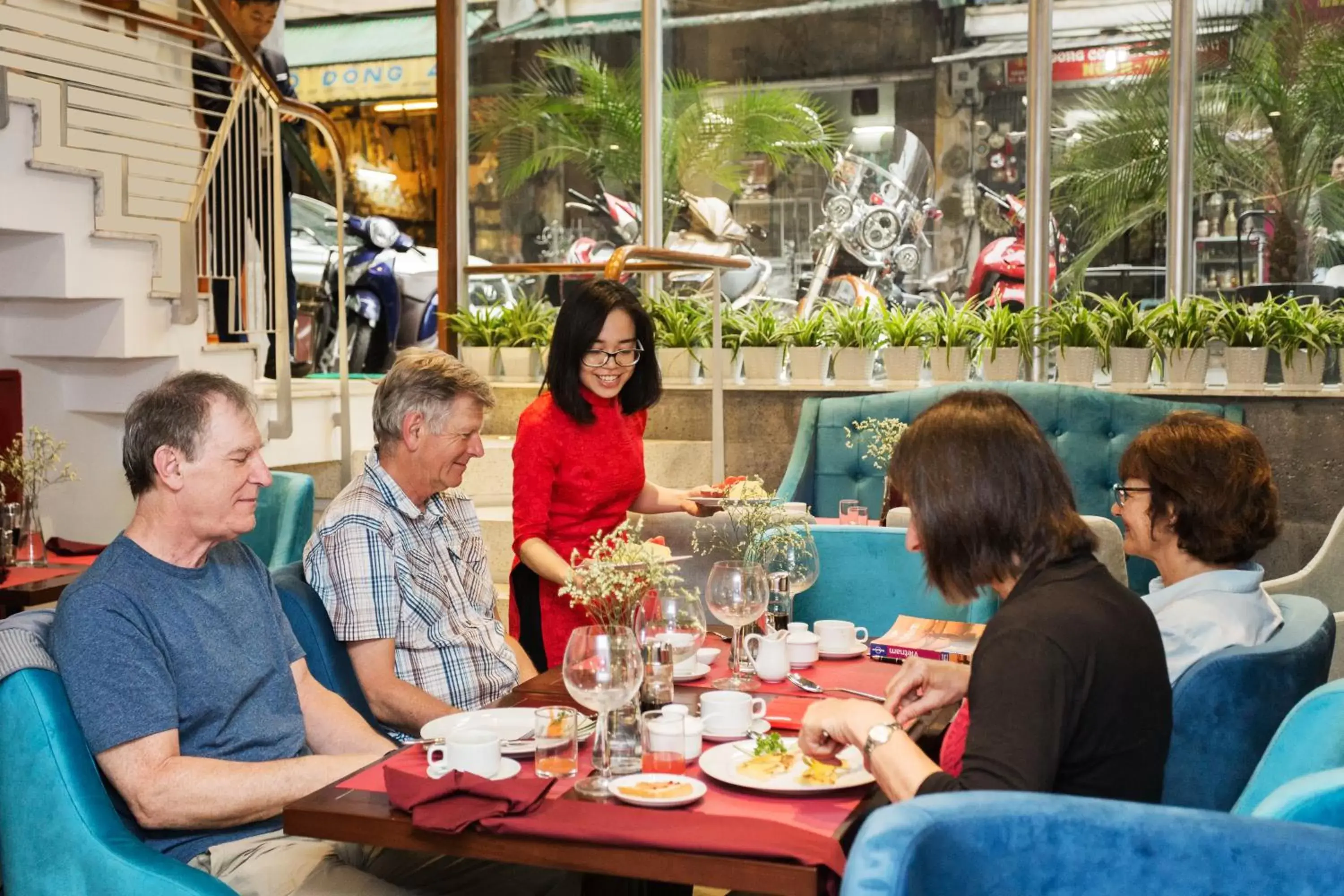 Staff, Restaurant/Places to Eat in Hanoi La Storia Hotel