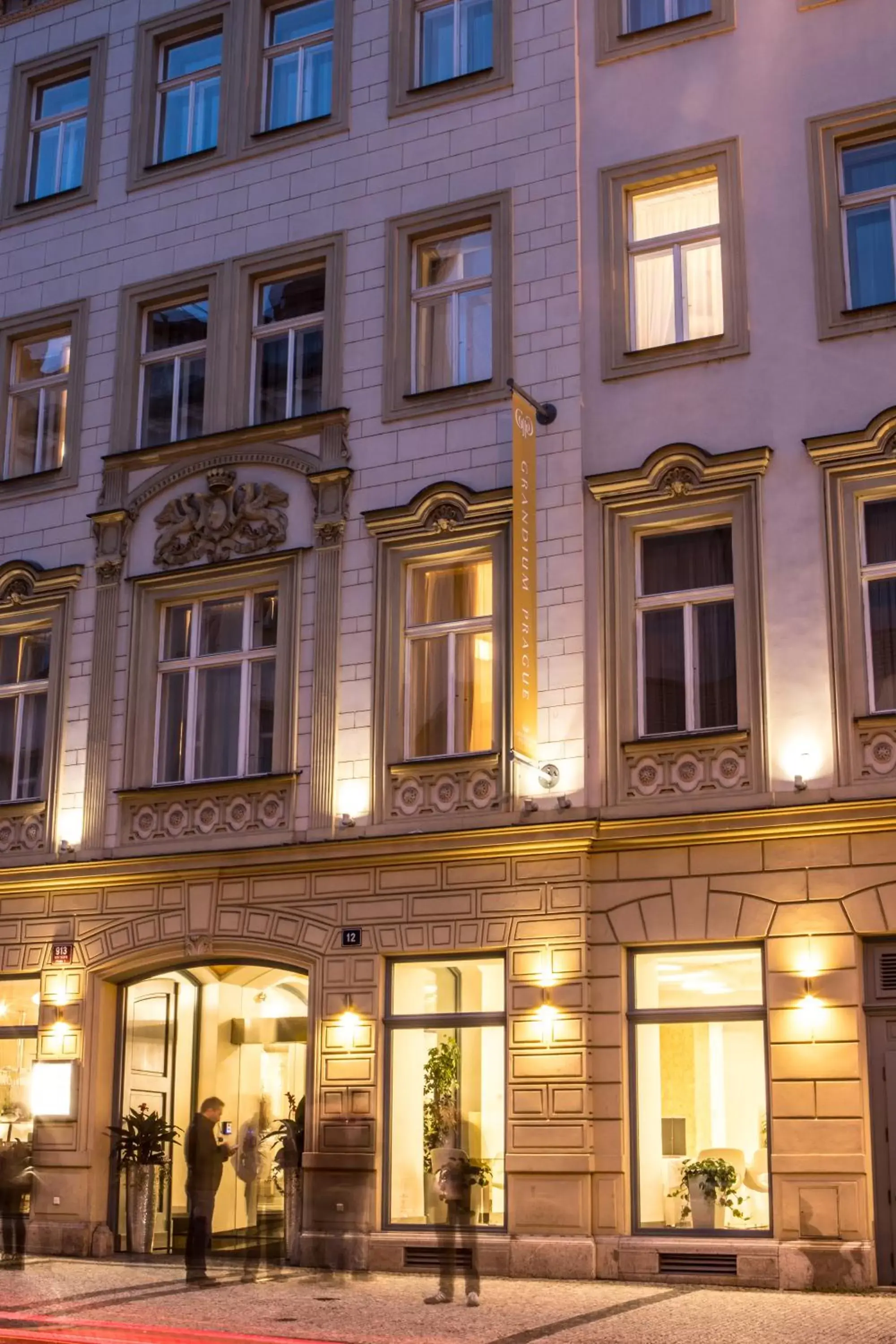 Facade/entrance in Grandium Hotel Prague