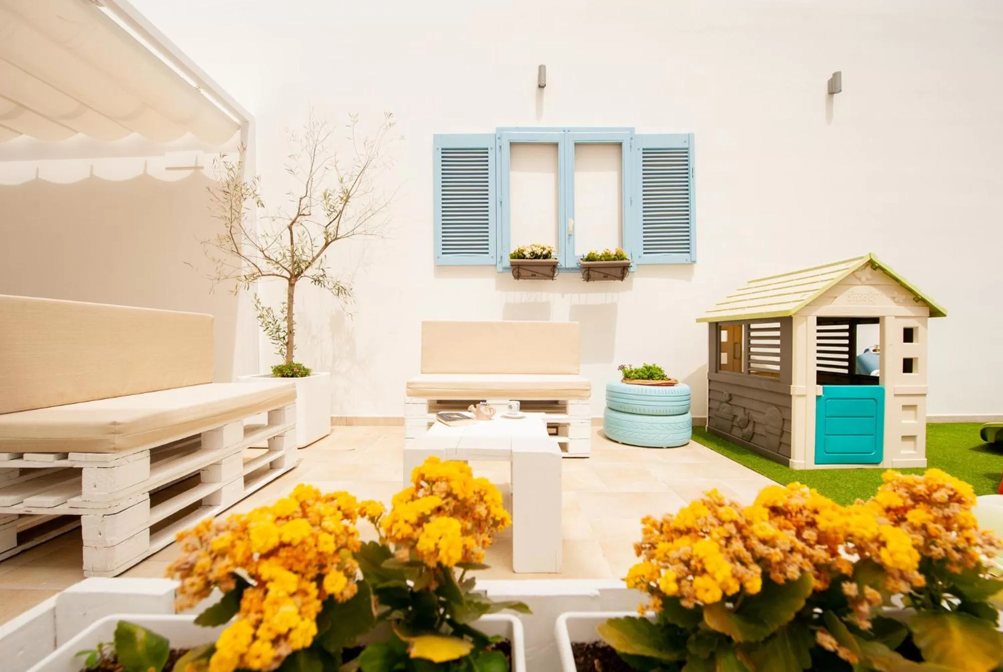 Garden in B&B Casa di Anita