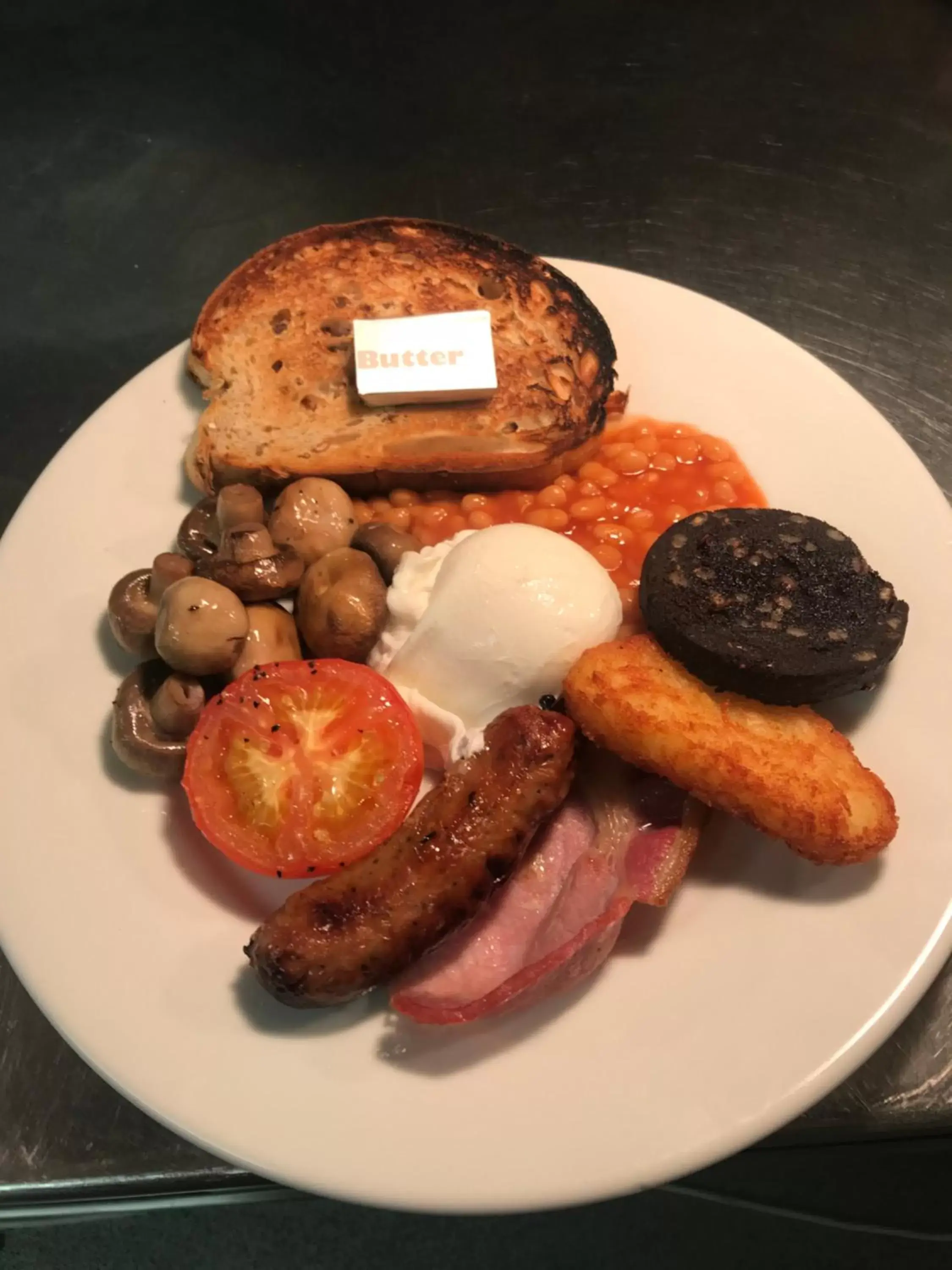 English/Irish breakfast, Food in The Mortimer Arms
