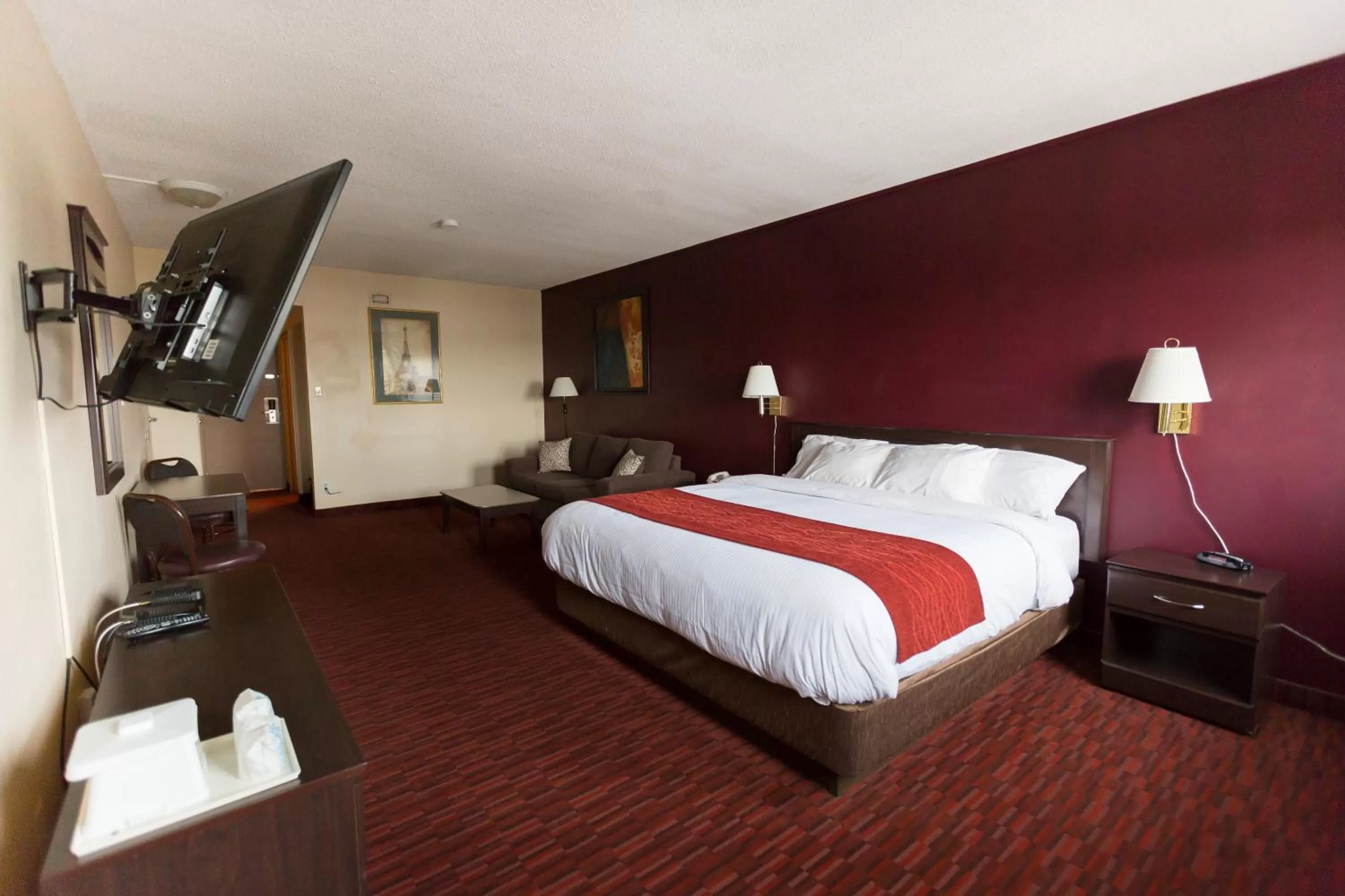 Bed in Argyll Plaza Hotel