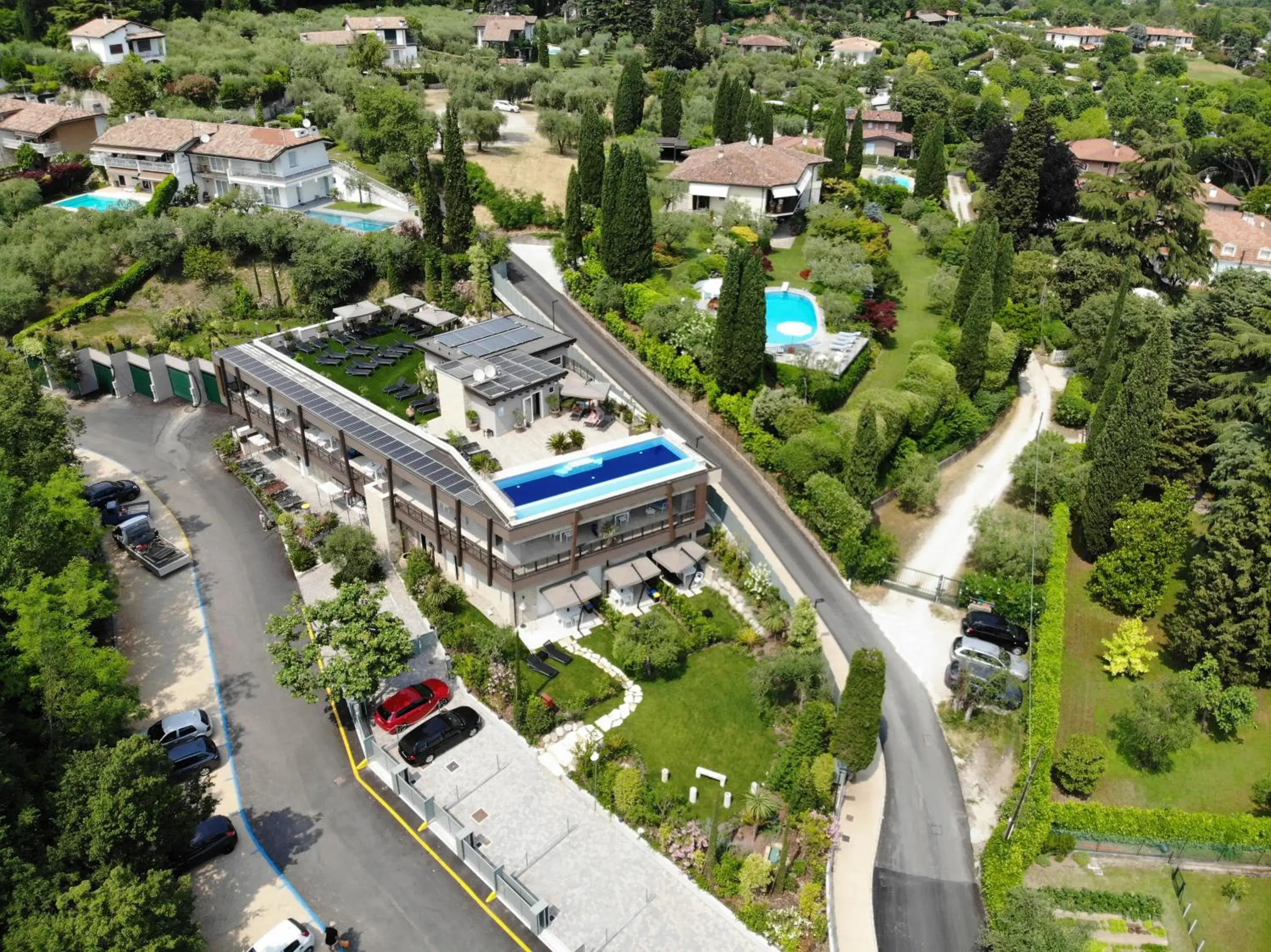 Facade/entrance, Bird's-eye View in Lamasu RioVerde - Lago di Garda