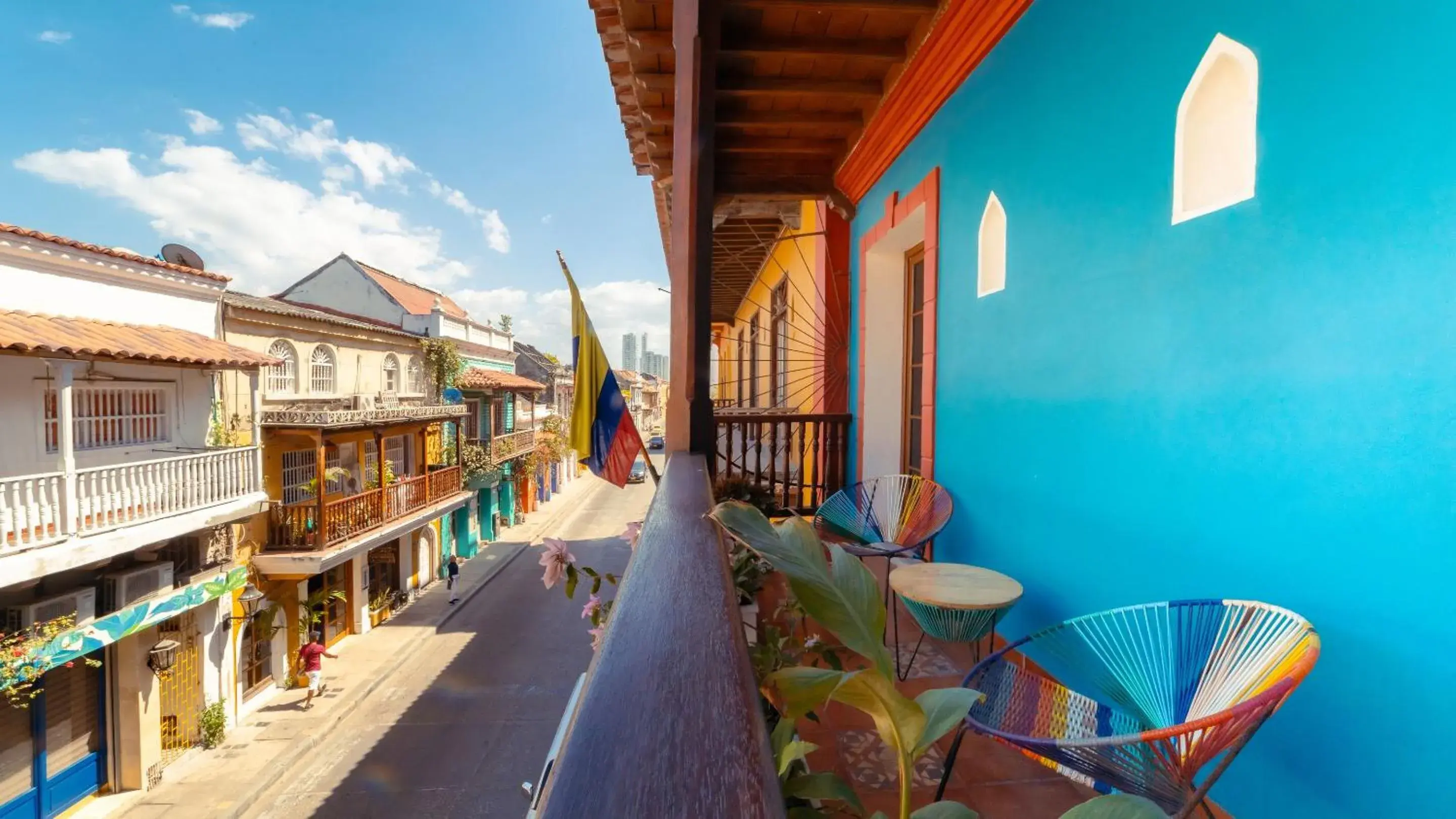 Balcony/Terrace in Selina Cartagena