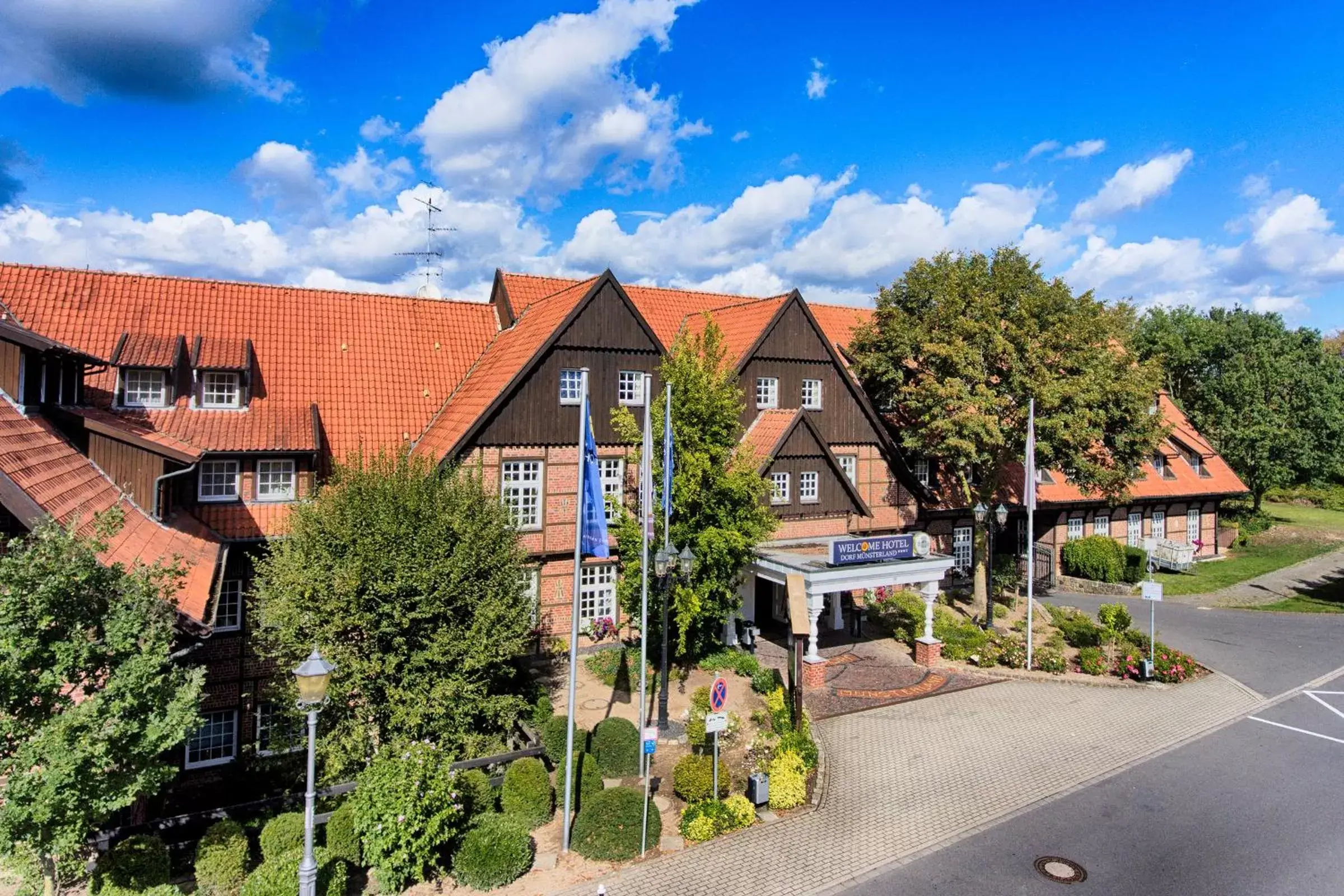 Property building in Welcome Hotel Dorf Münsterland