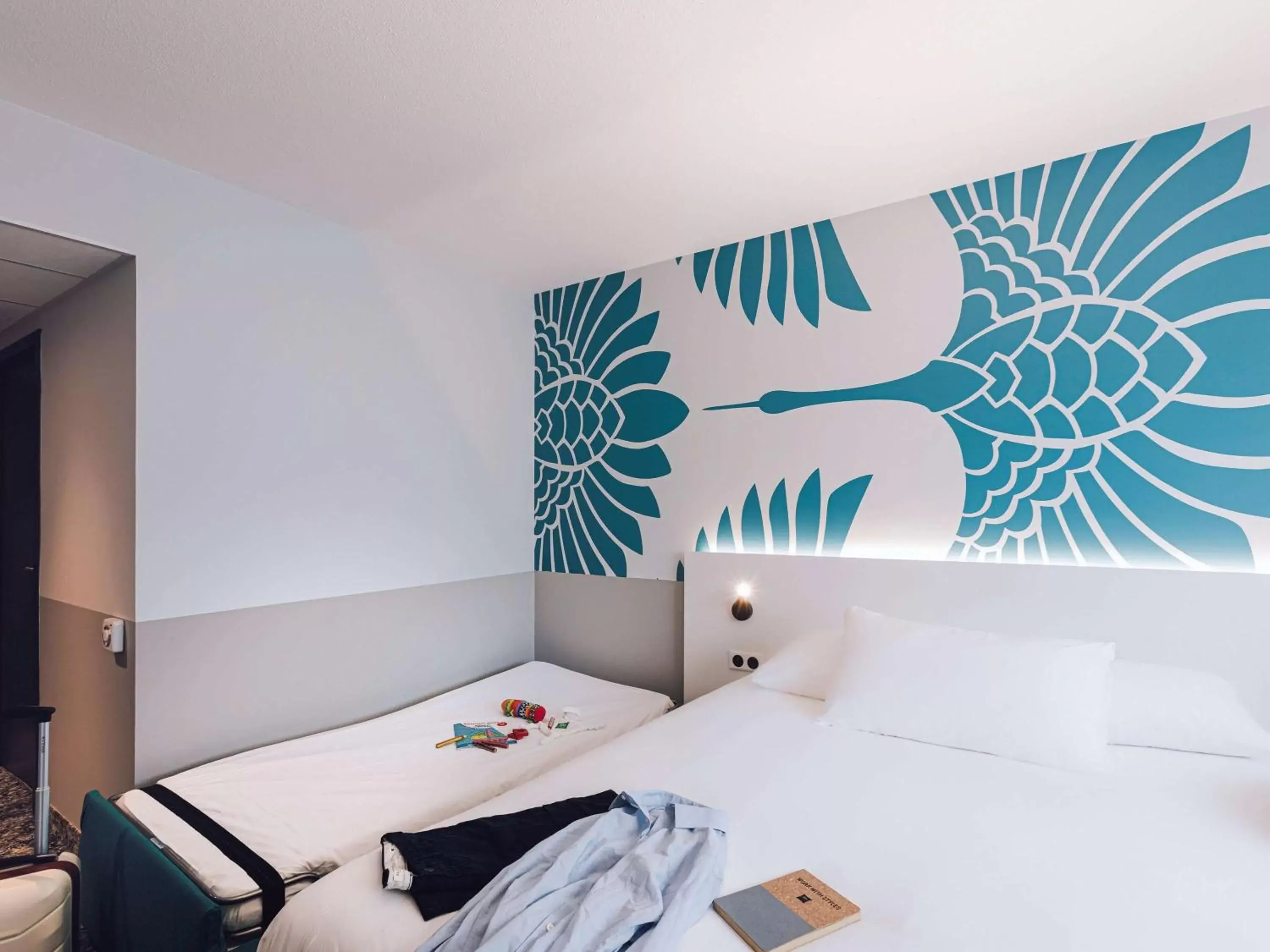 Photo of the whole room, Bed in ibis Styles Nancy Laxou Photo of the whole room, Bed in ibis Styles Nancy Laxou