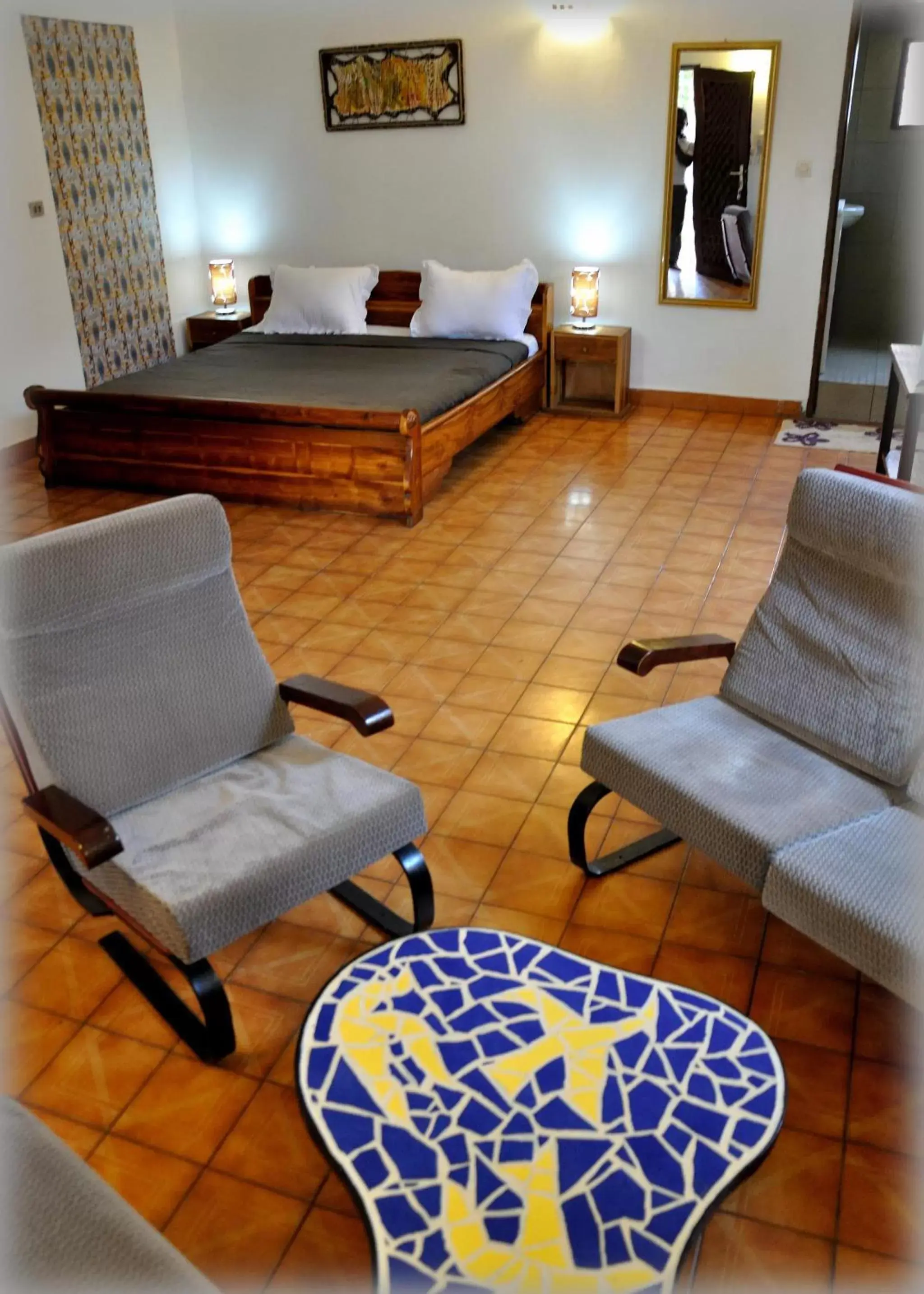 Bedroom, Seating Area in Hotel Aurore Lomé