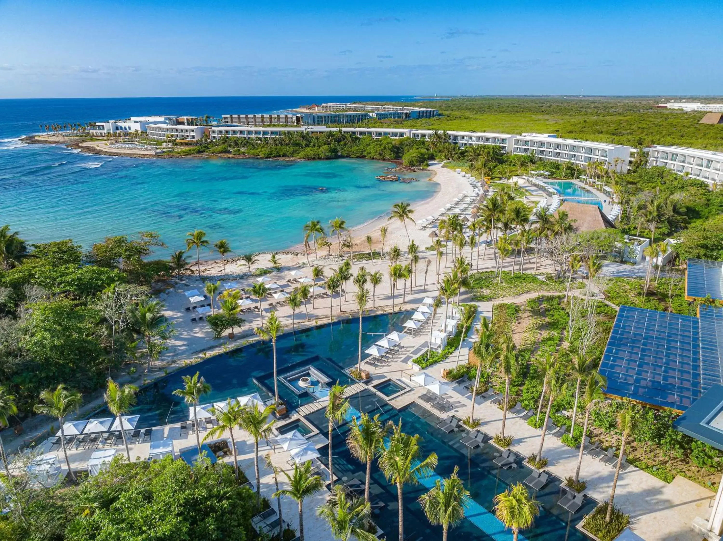 Day, Bird's-eye View in Conrad Tulum Riviera Maya