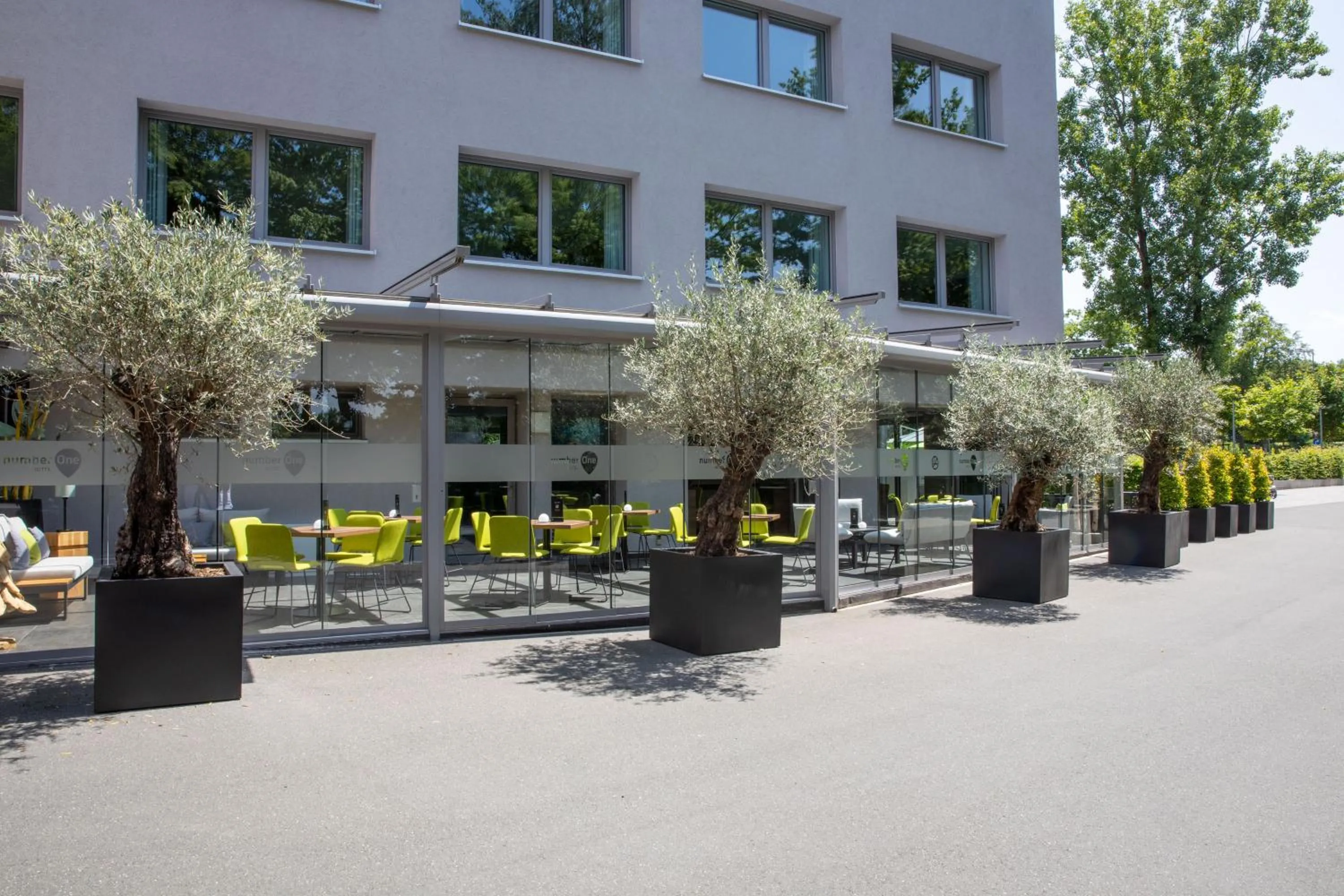 Property building in numberOne Hotel