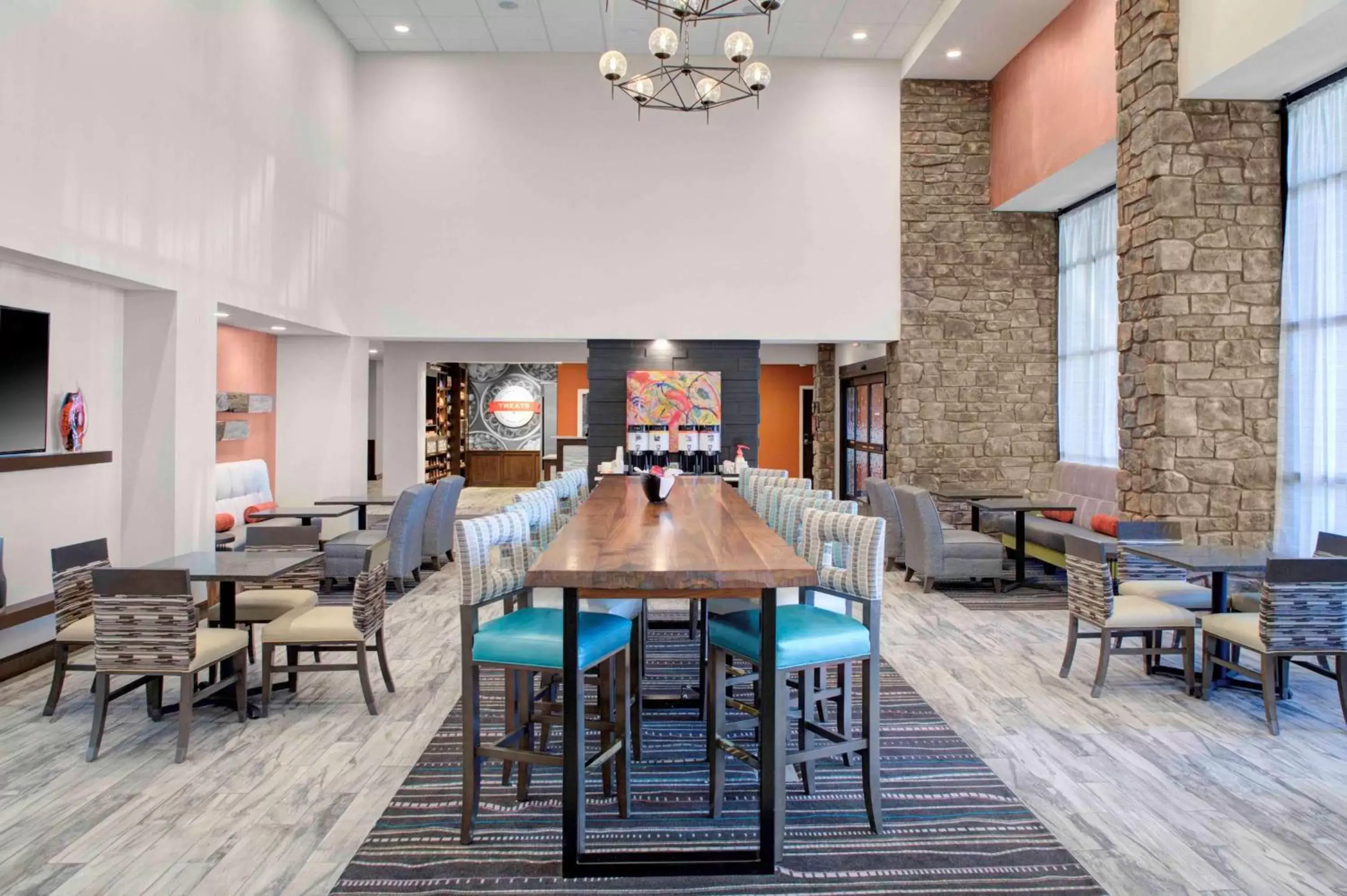 Dining area, Restaurant/Places to Eat in Hampton Inn Suites Flagstaff East