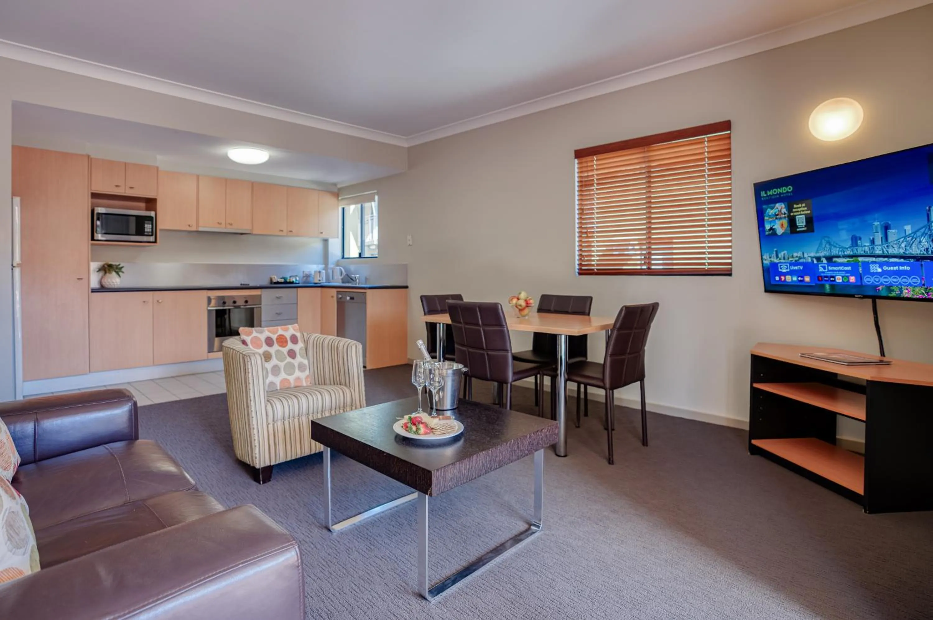 Living room in Il Mondo Boutique Hotel