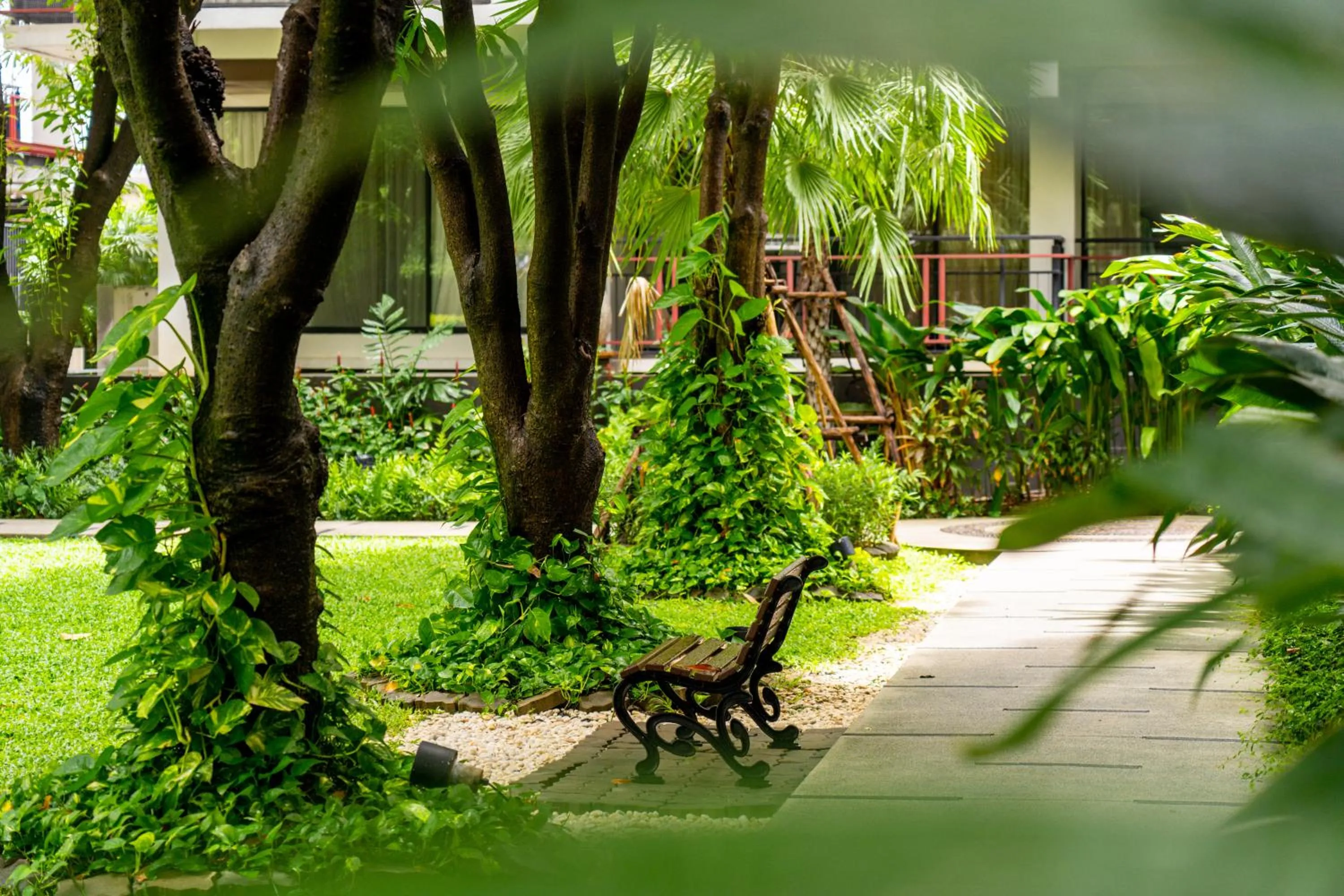 Garden in Amanta Hotel & Residence Ratchada