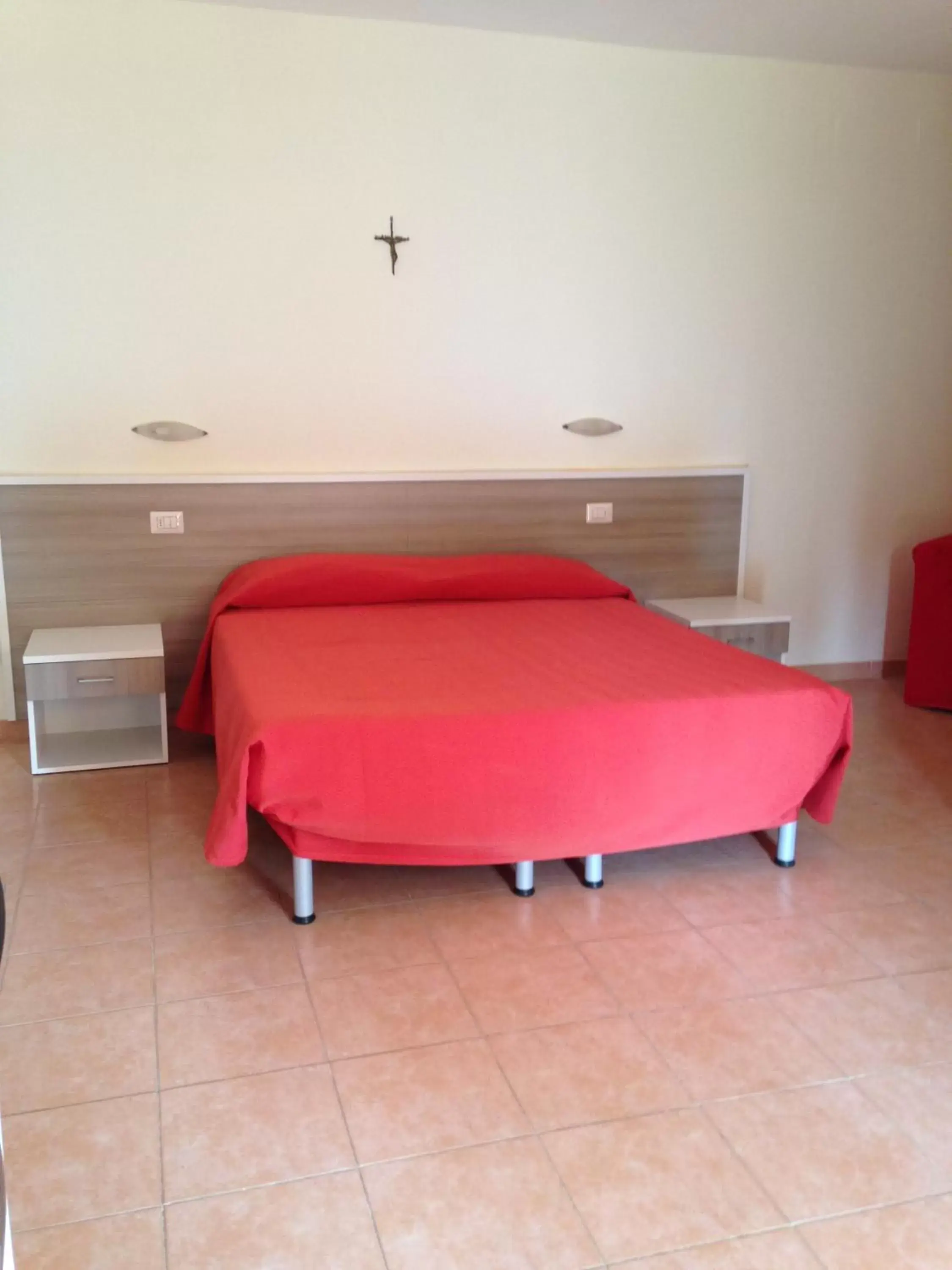 Bed in Hotel Villa San Giuseppe
