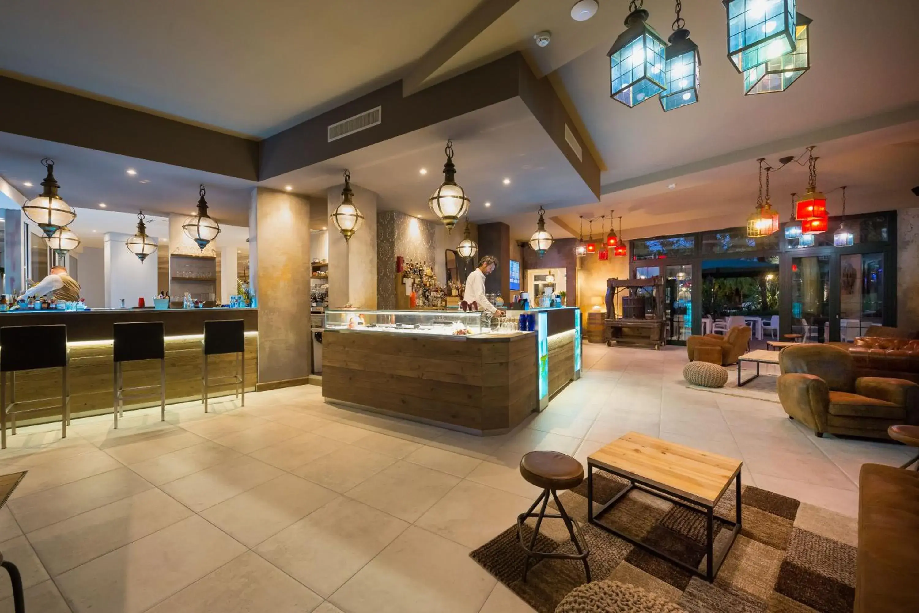 Lounge or bar in AQA Palace