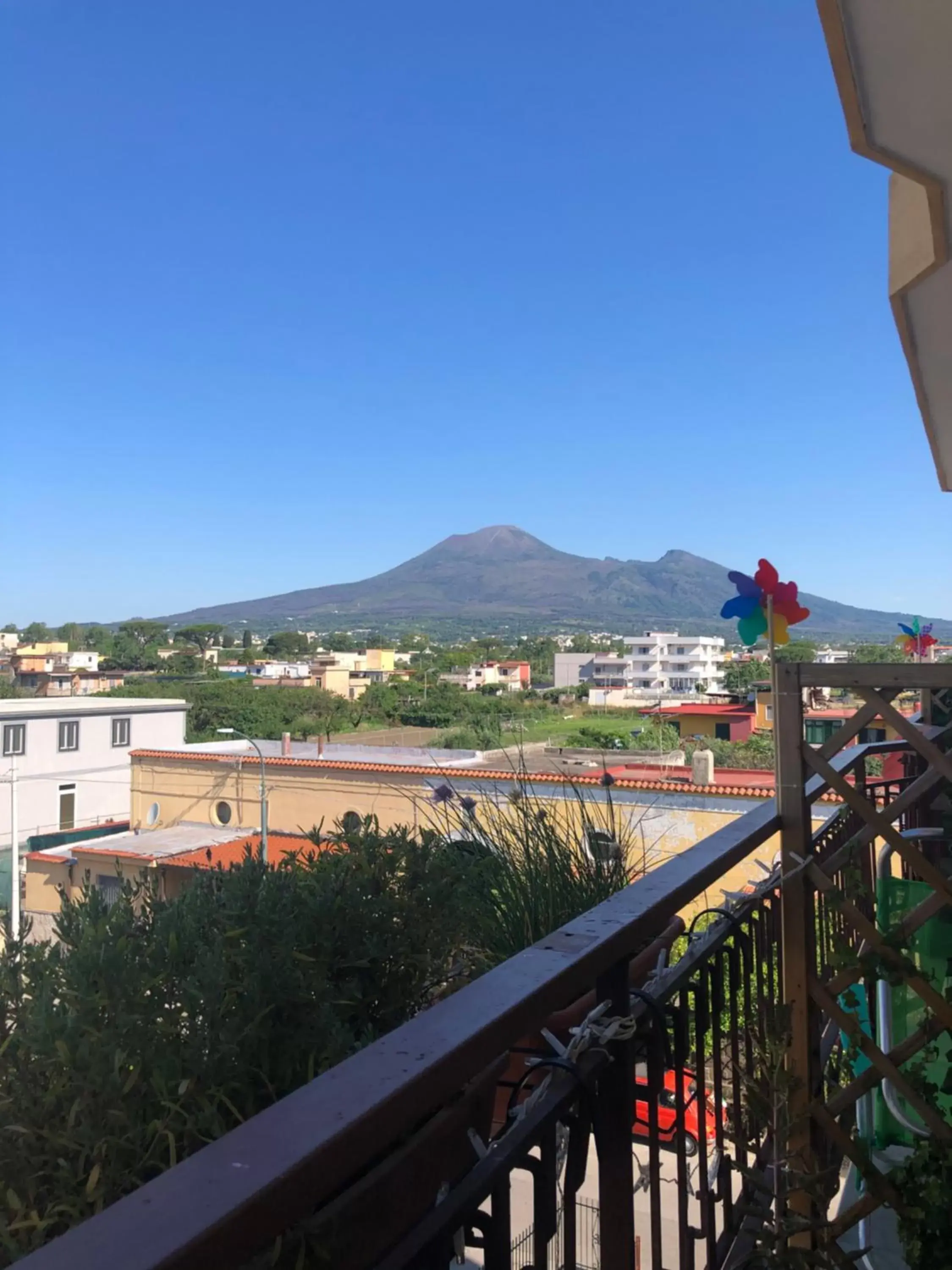 View (from property/room) in B&b Pompei Window