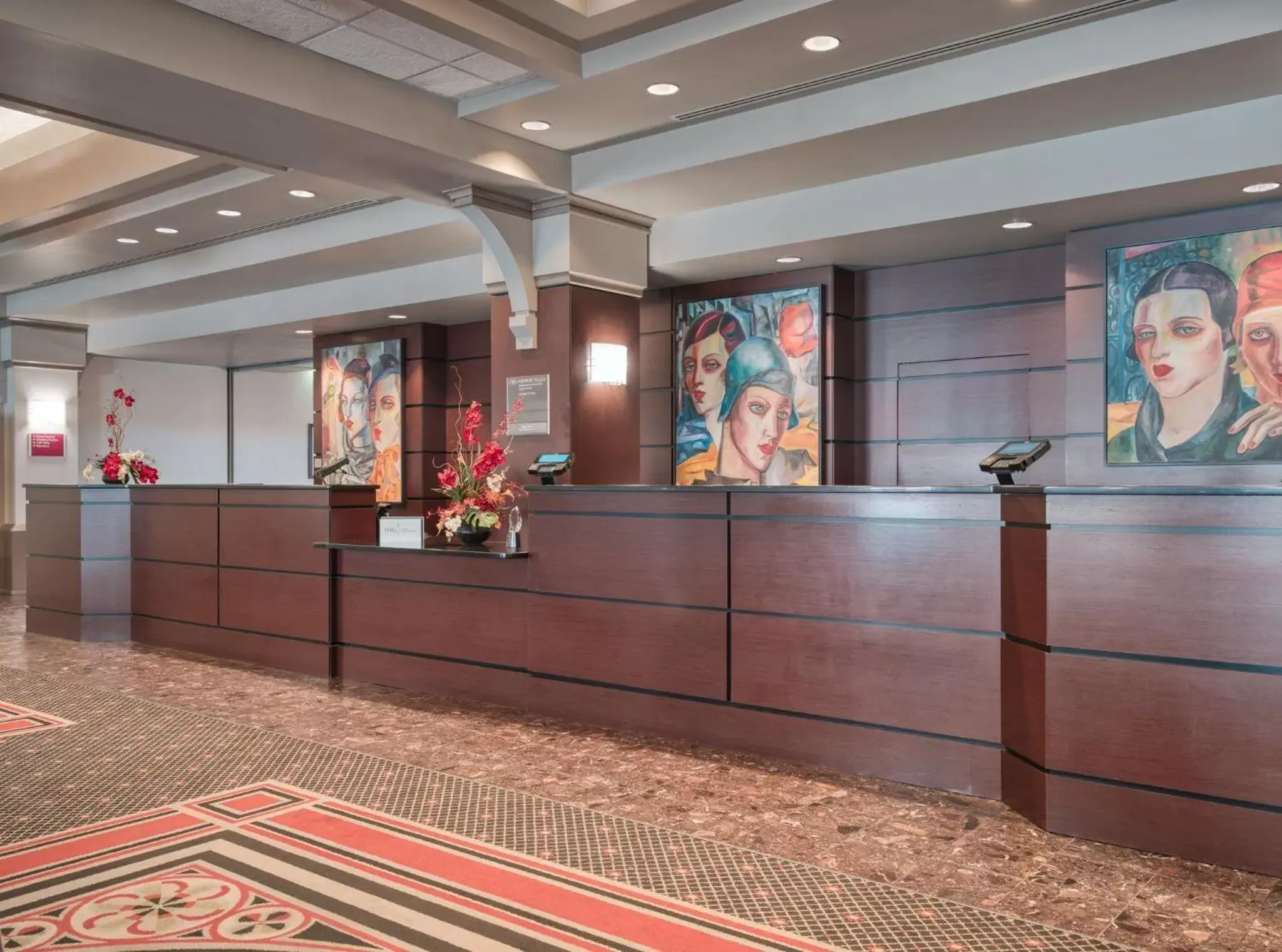 Property building, Lobby/Reception in Crowne Plaza Indianapolis-Dwtn-Union Stn, an IHG Hotel